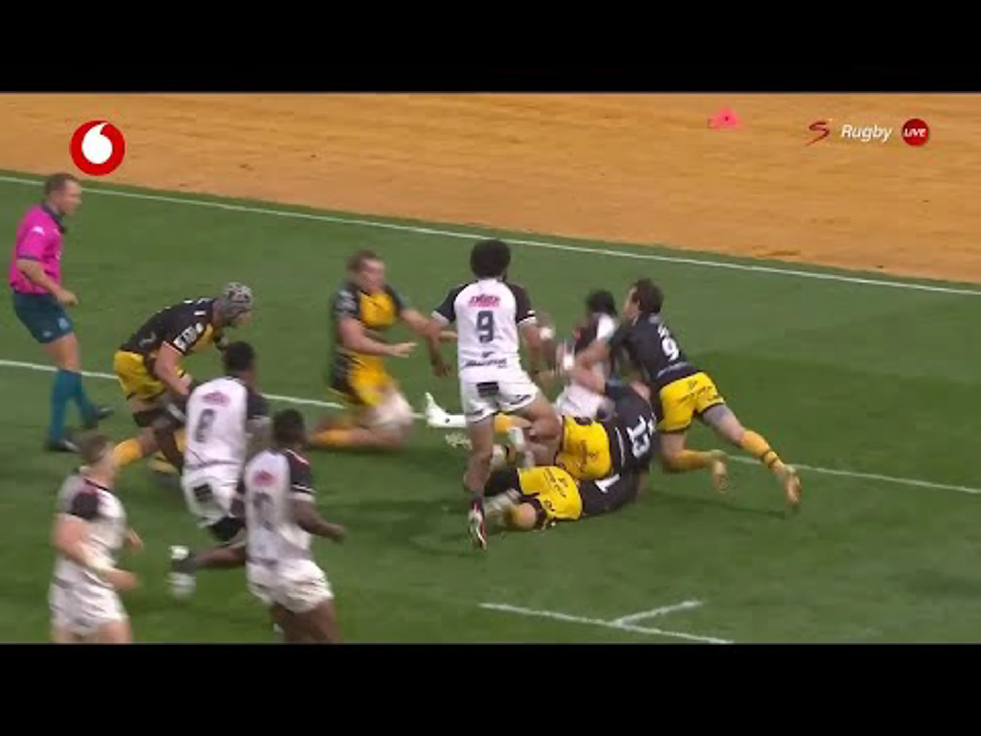 Jurenzo Julius | 45ᵗʰ Minute Try v Dragons