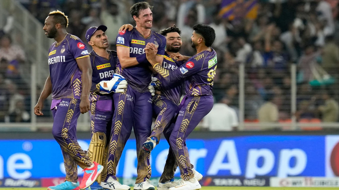 Starc, Iyers catapult KKR into Grand Final