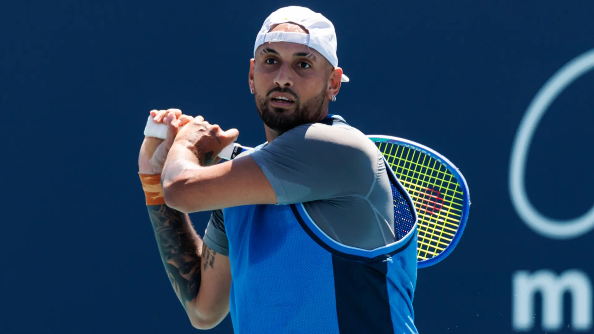 Kyrgios hoping to turn page on knee injury after sudden improvement