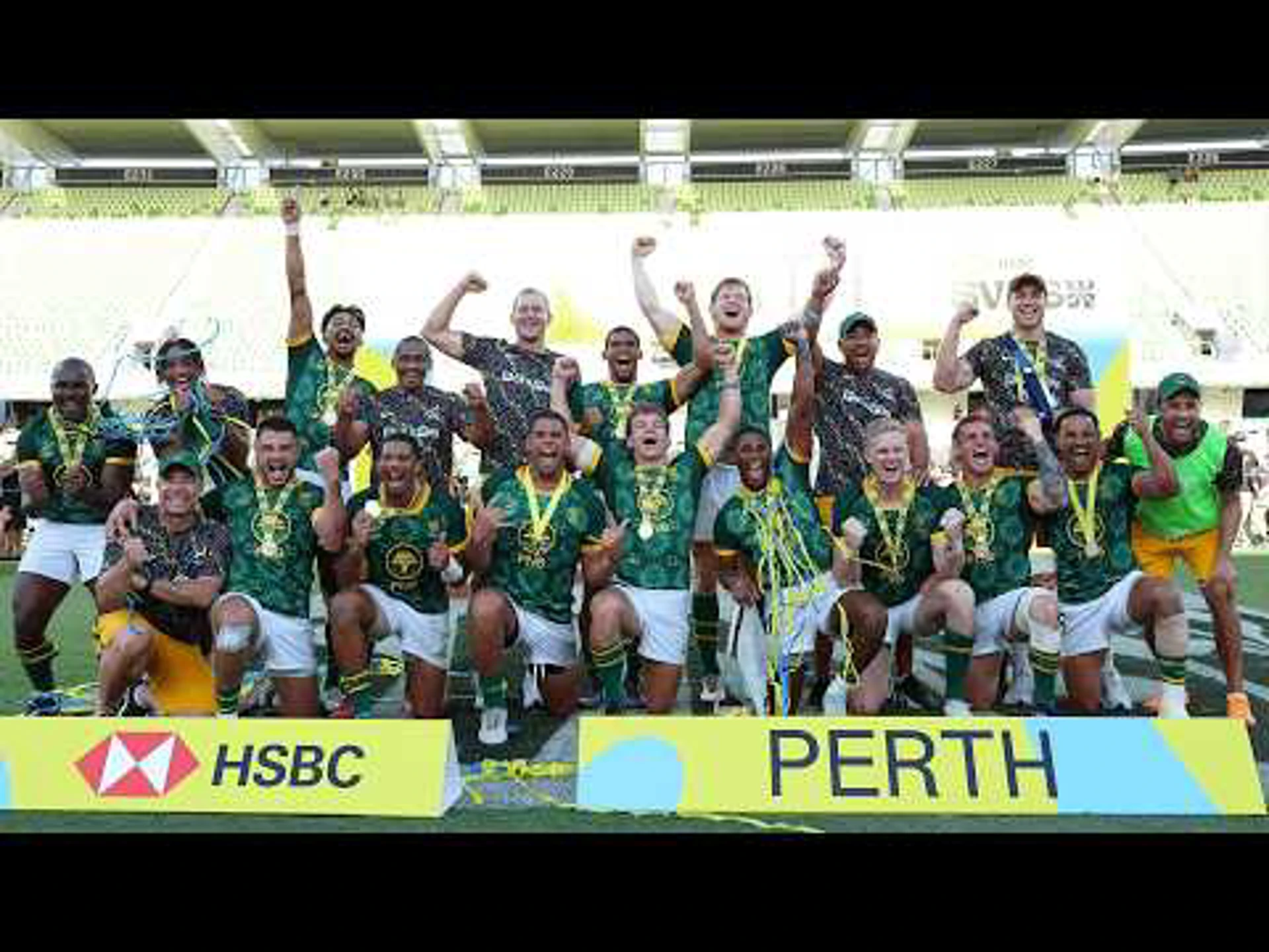 Fiji v South Africa | Final | Highlights | World Rugby HSBC Sevens Series Perth