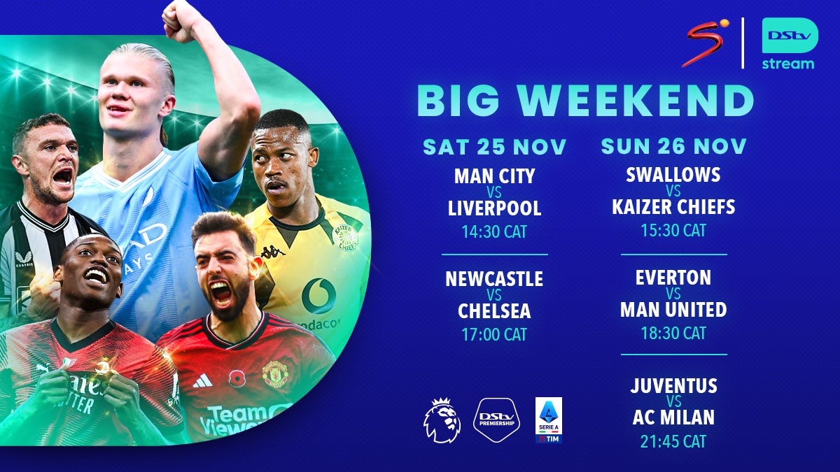 Big Football Weekend for SuperSport viewers SuperSport