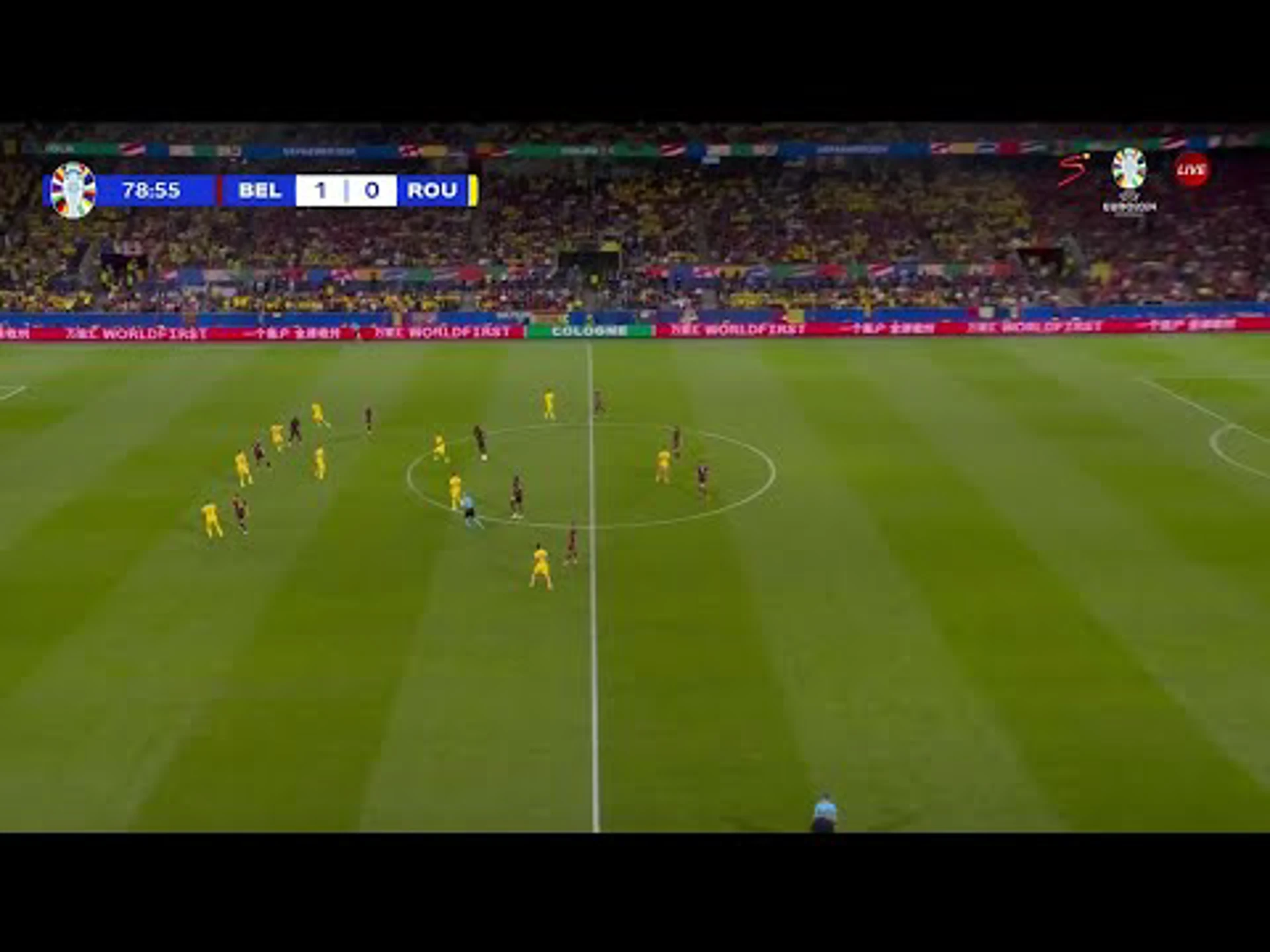 Kevin De Bruyne | 80ᵗʰ Minute Goal v Romania