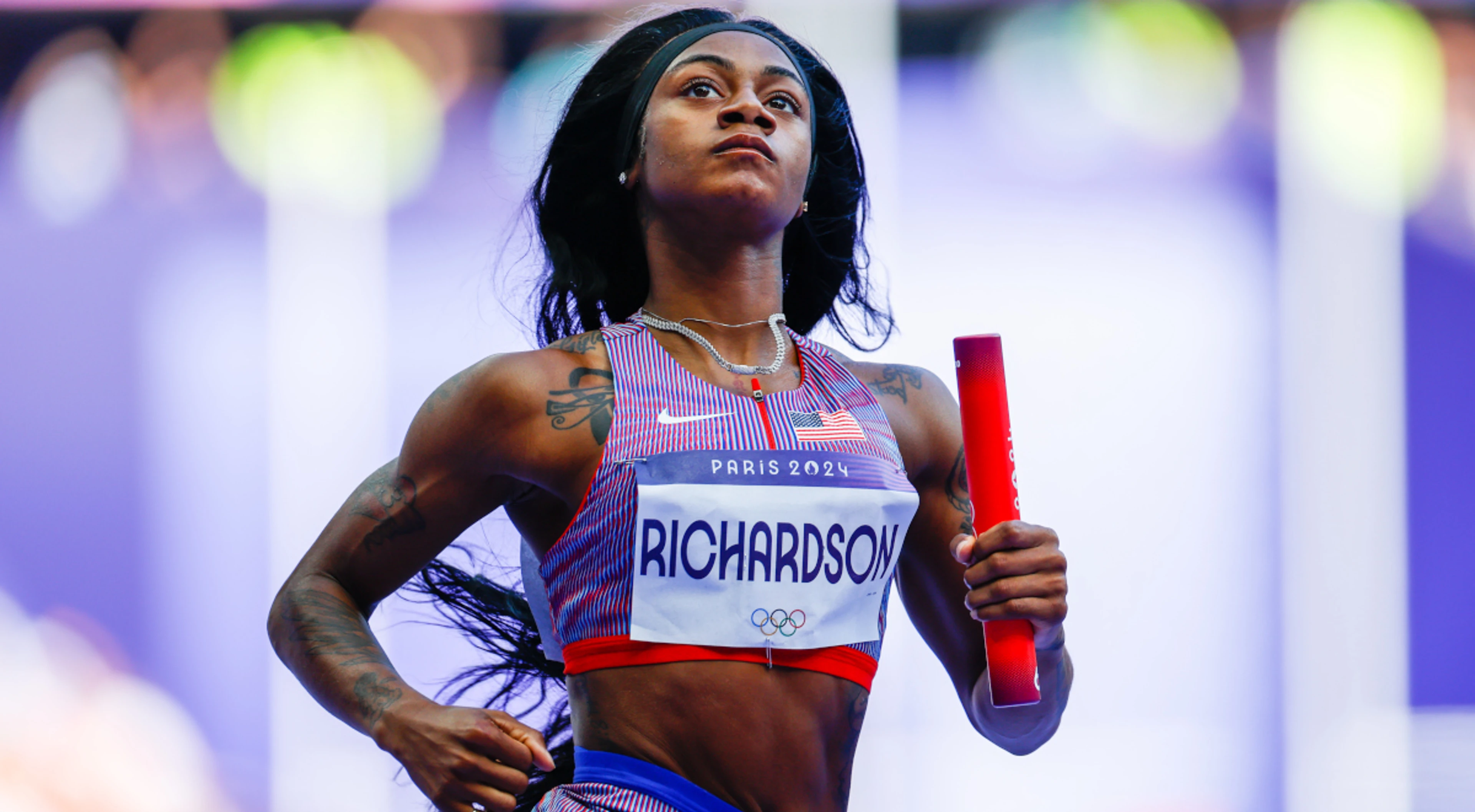 Richardson shines as US win women's relay gold