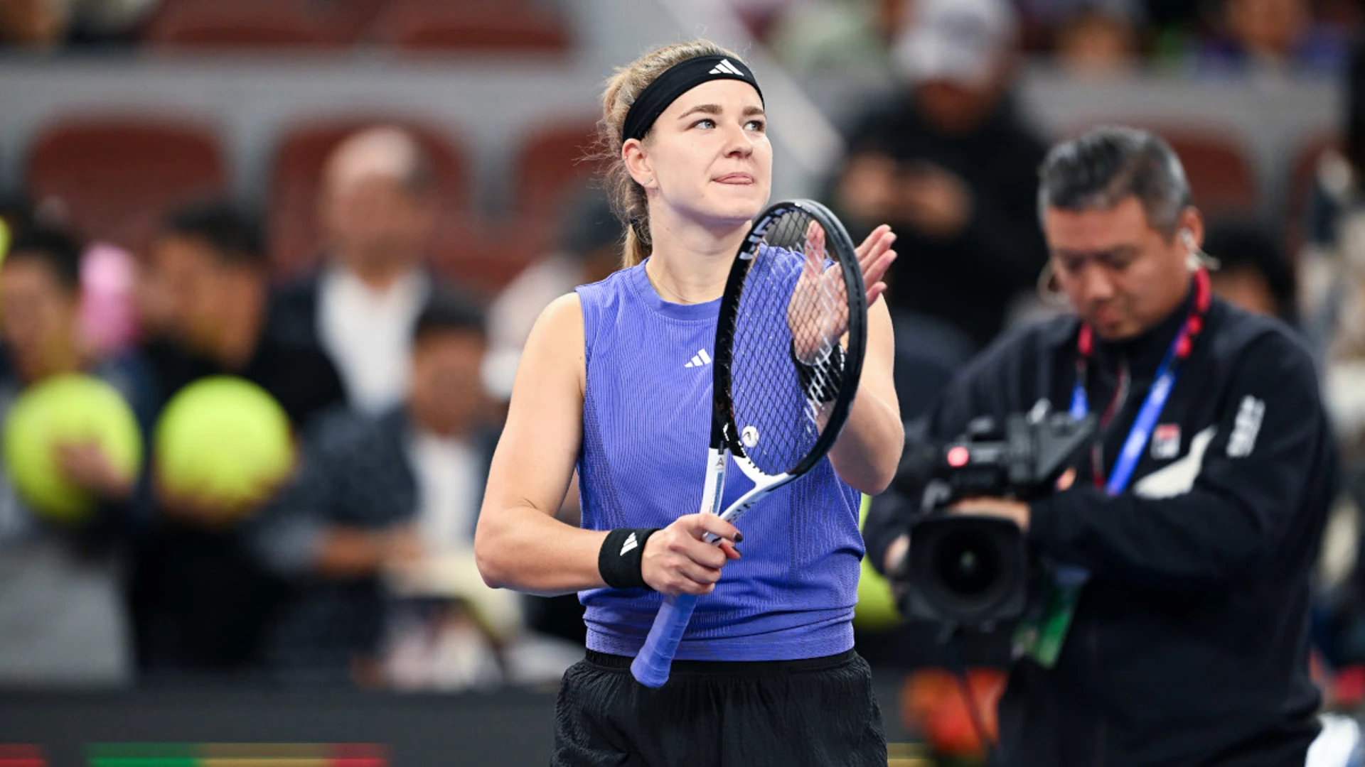 Top seed Sabalenka stunned by Muchova in Beijing last eight