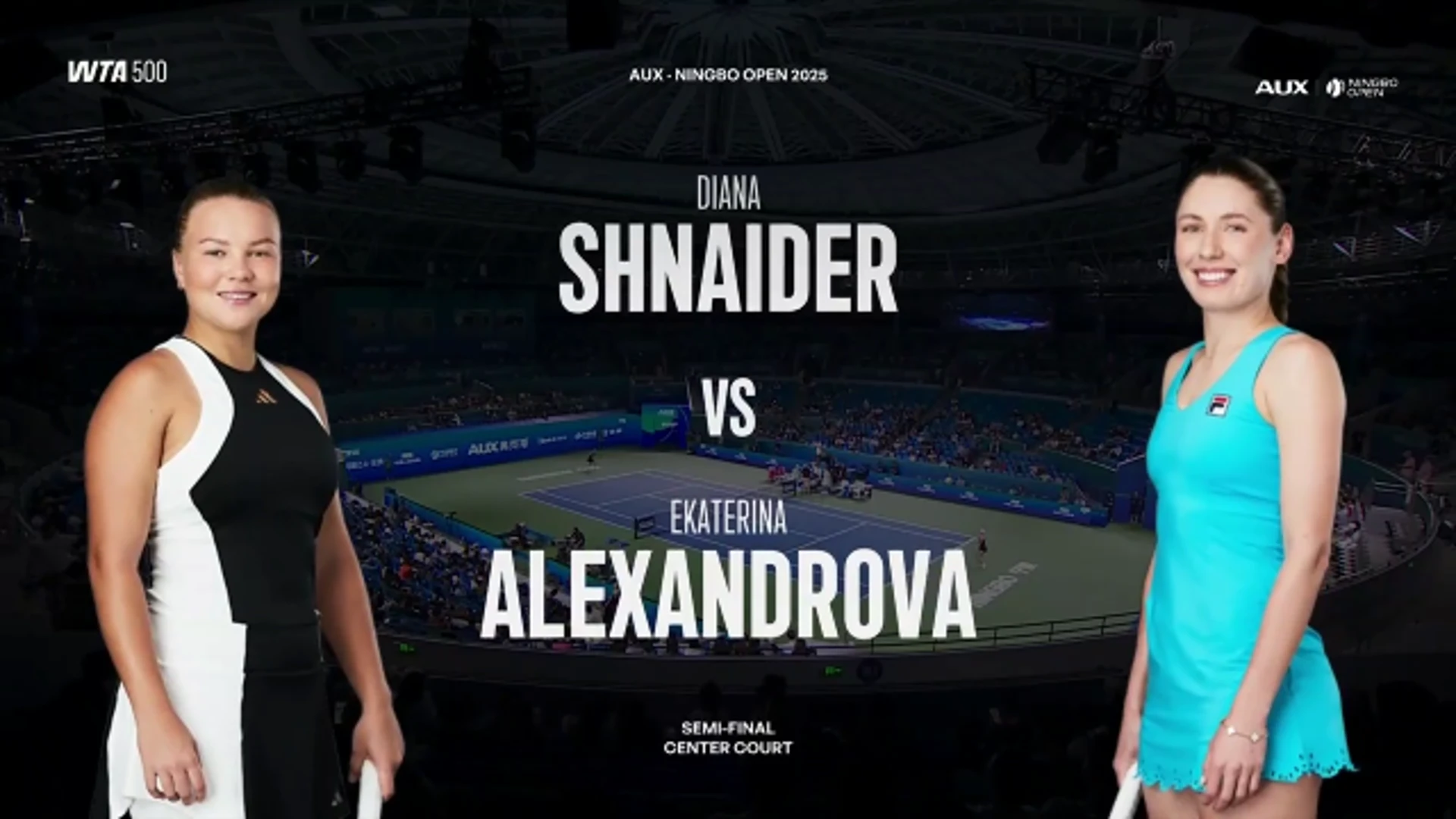 Diana Shnaider v Ekaterina Alexandrova | Ningbo Open | SF2 | Highlights | WTA 500