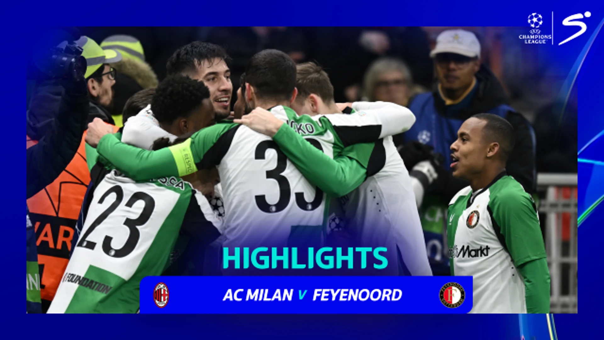 AC Milan v Feyenoord | 90 in 90 | UEFA Champions League Knock-out Play-offs
