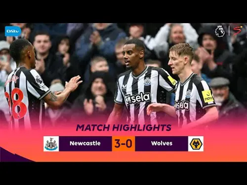 Newcastle v Wolves | Match in 3 Minutes | Premier League