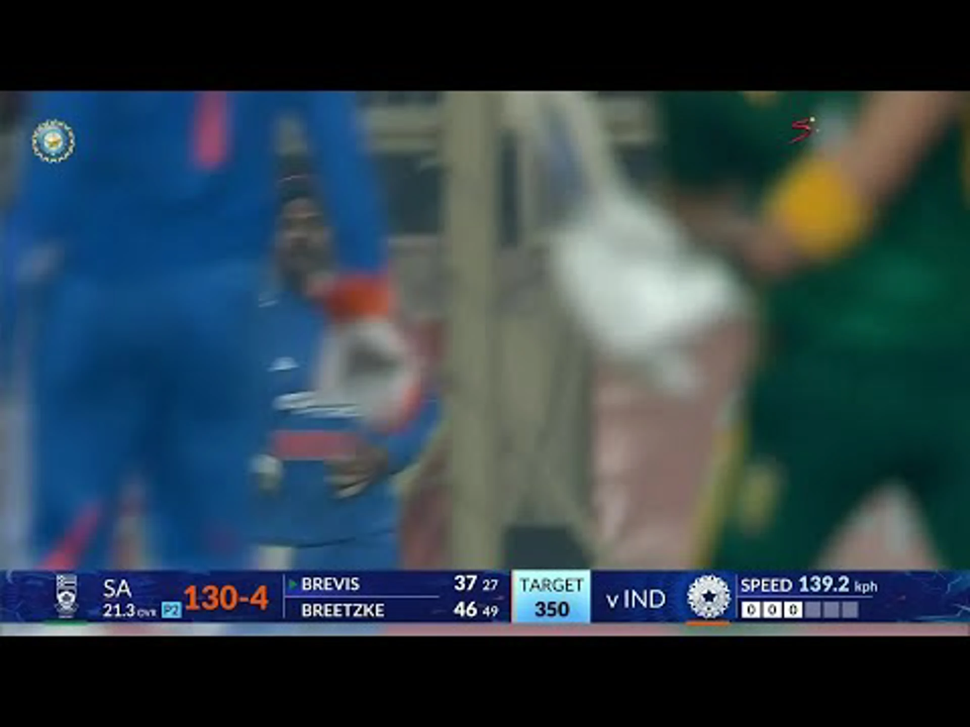 India v South Africa | 1st ODI | 2nd innings | Harshit Rana 3