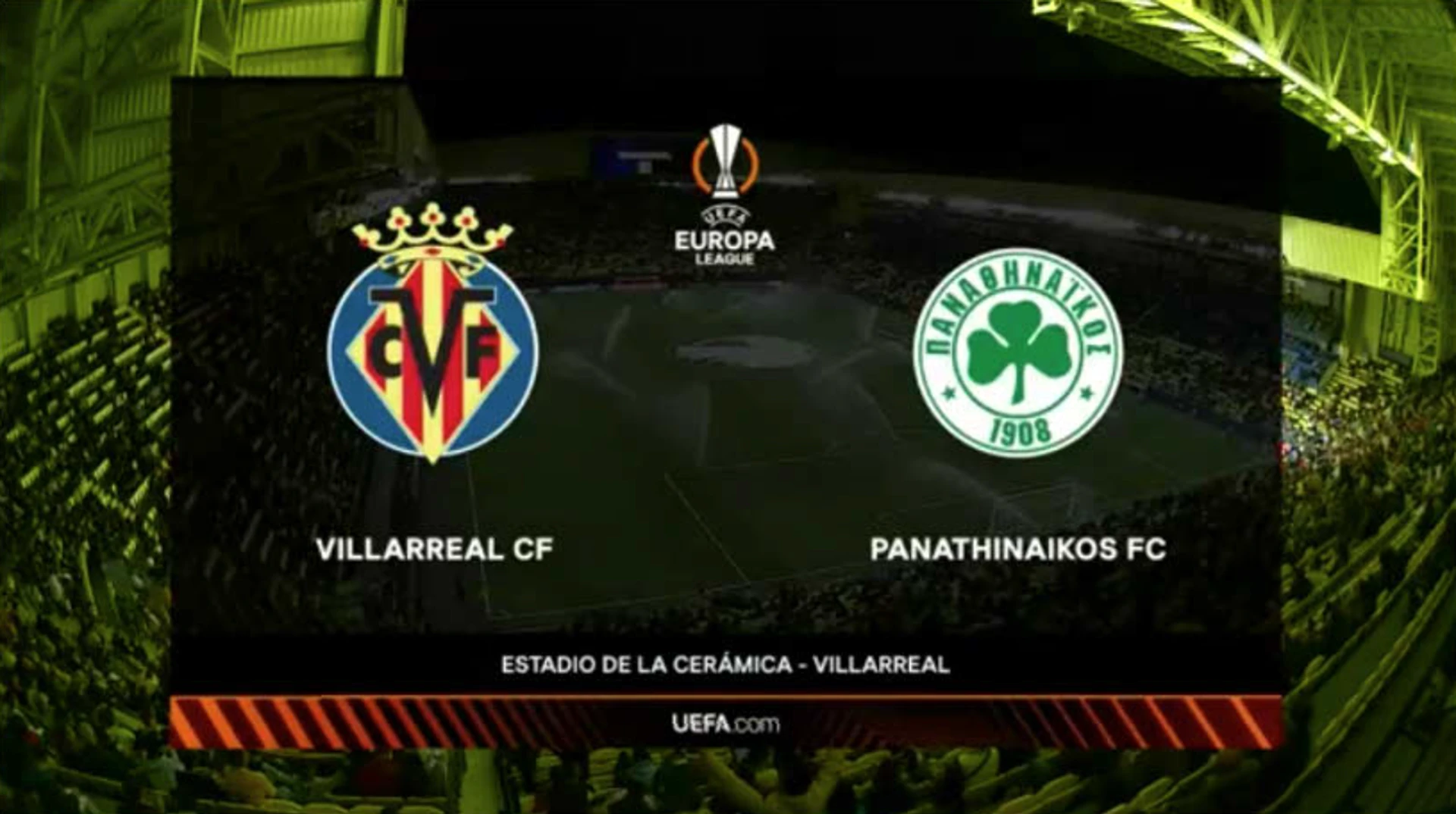Villarreal CF v Panathinaikos FC | Match Highlights | UEFA Europa League | Group F