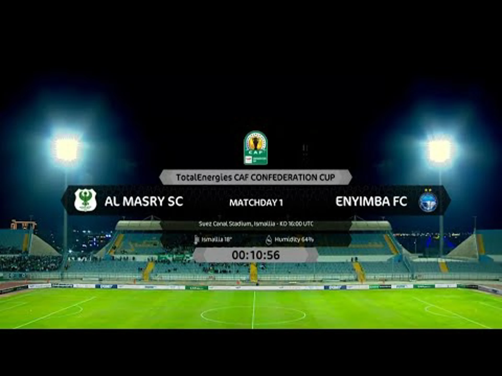 Al Masry v Enyimba | Match Highlights | CAF Champions League