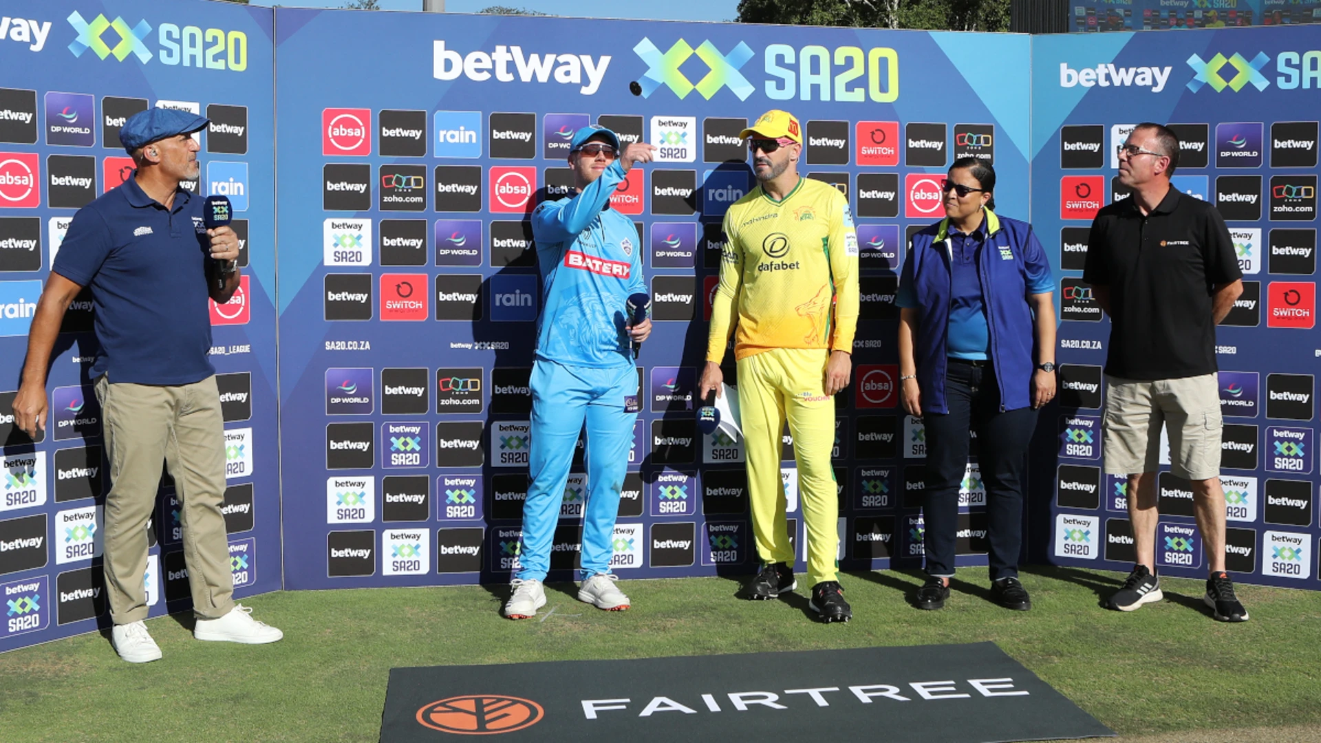 Capitals win toss and choose to bowl against Super Kings