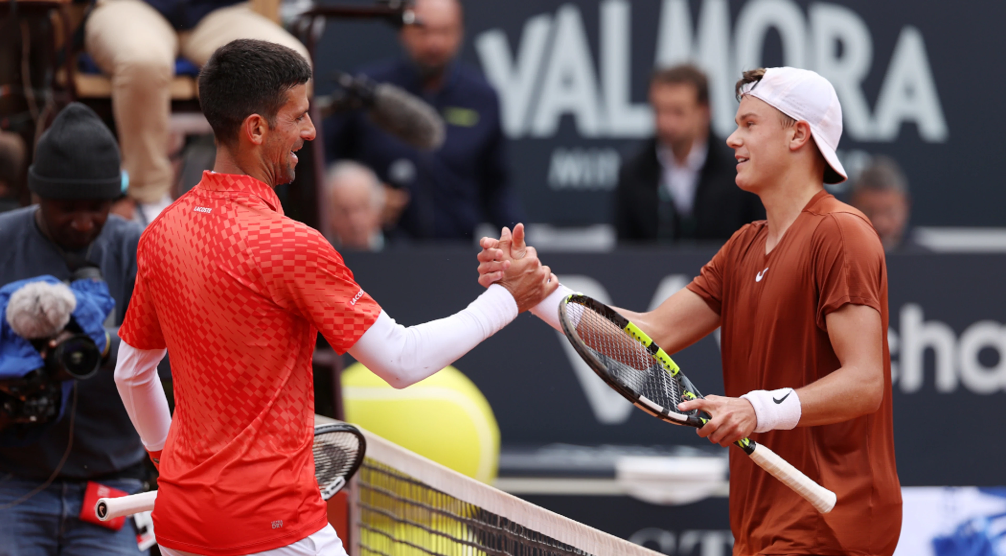 Djokovic knocked out of Italian Open by 20-year-old Rune