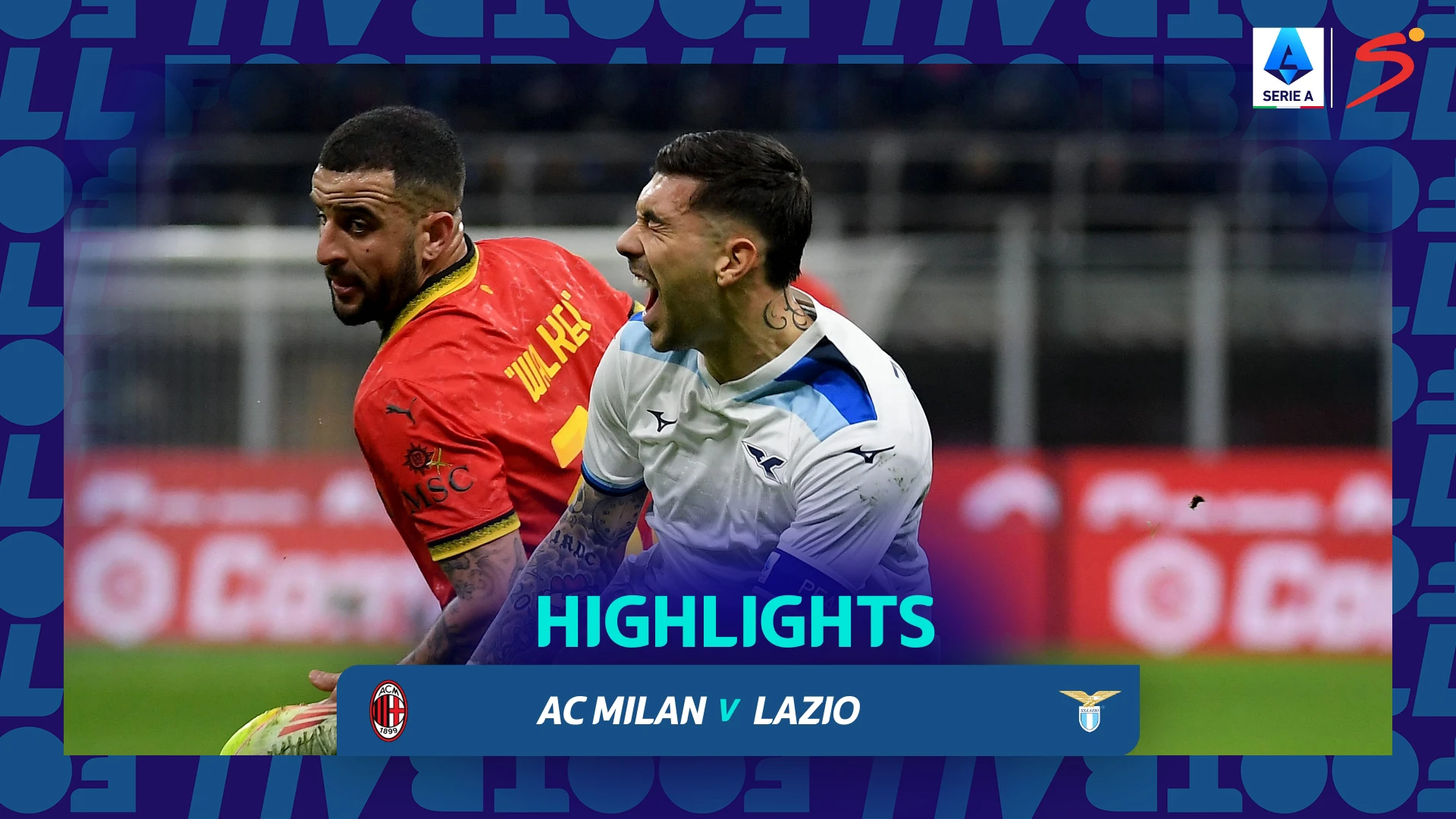 AC Milan v Lazio | Match Highlights | Italian Serie A  Matchday 27