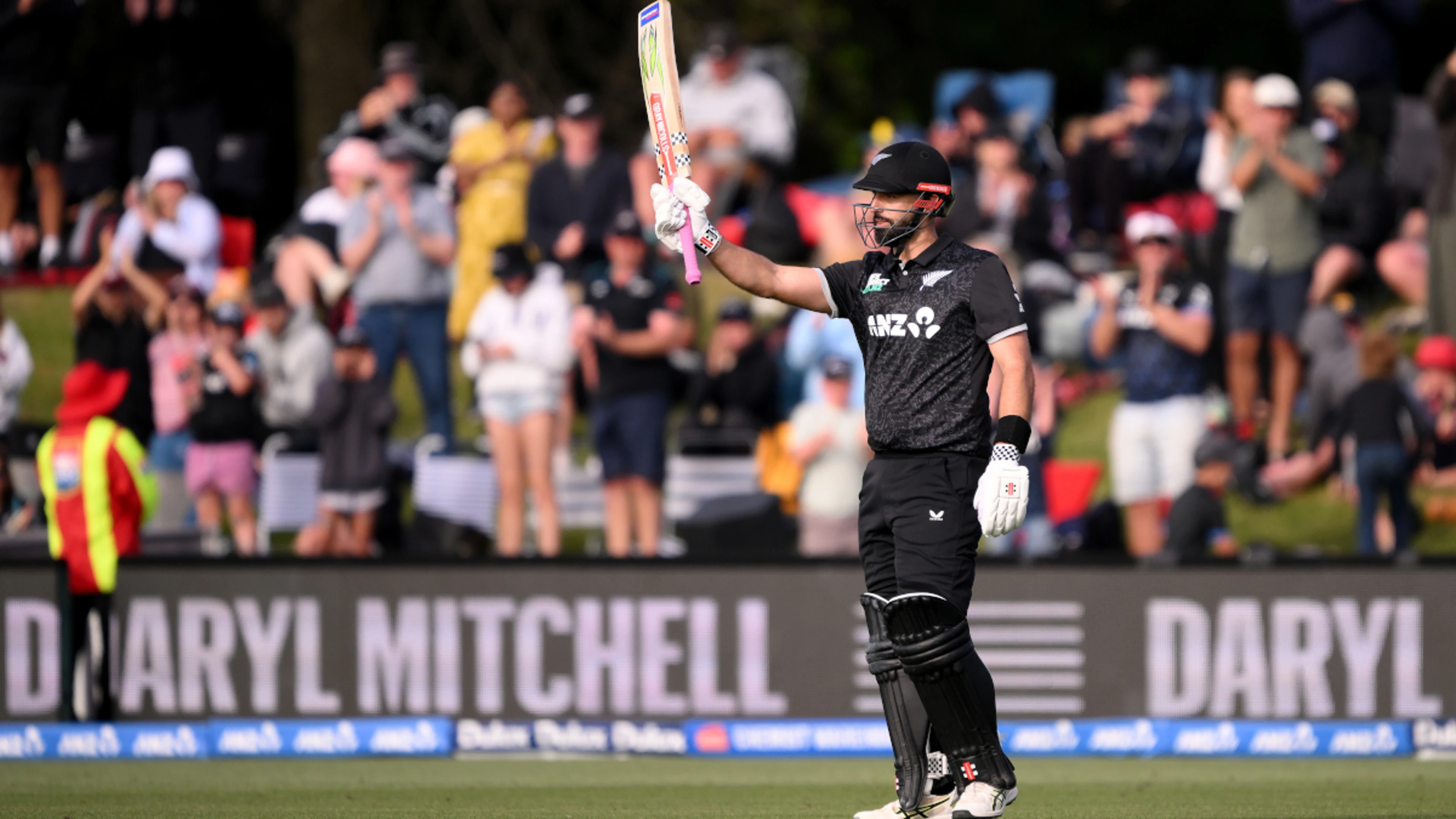Mitchell ton steers New Zealand to seven-run win in first Windies ODI