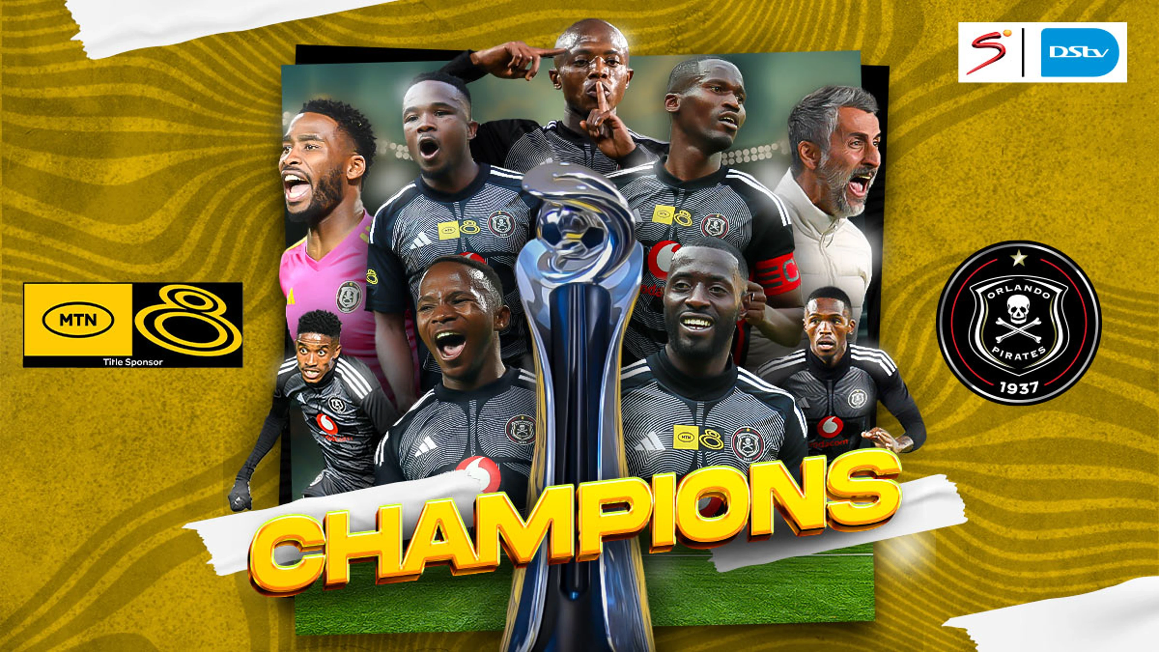 Chaine the hero as Pirates edge Sundowns to claim MTN8 title