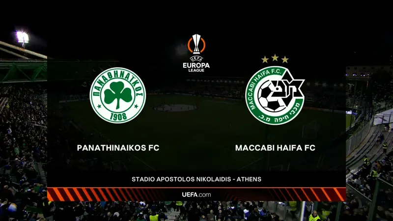 Panathinaikos FC v Maccabi Haifa | Match Highlights | UEFA Europa League | Group F