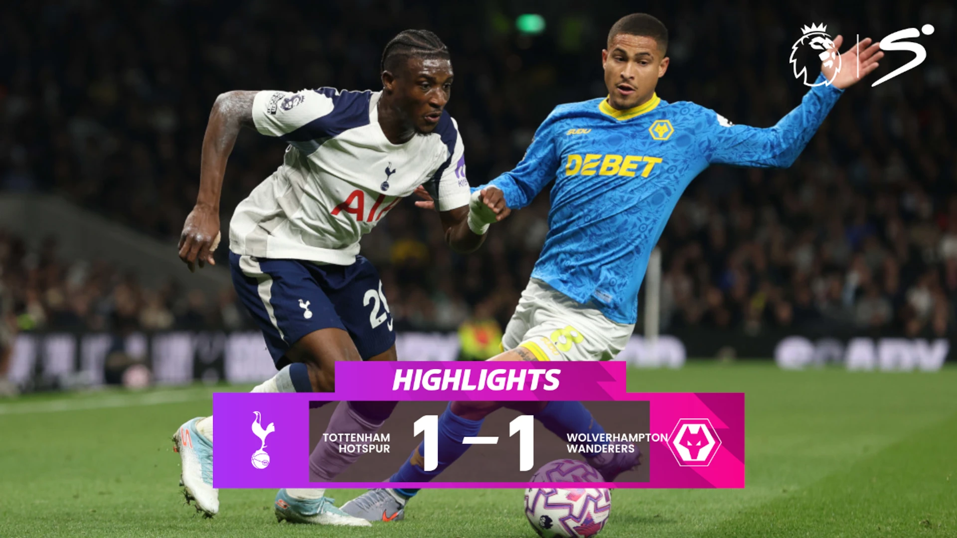 Tottenham Hotspur v Wolverhampton | Match in 5 | Premier League