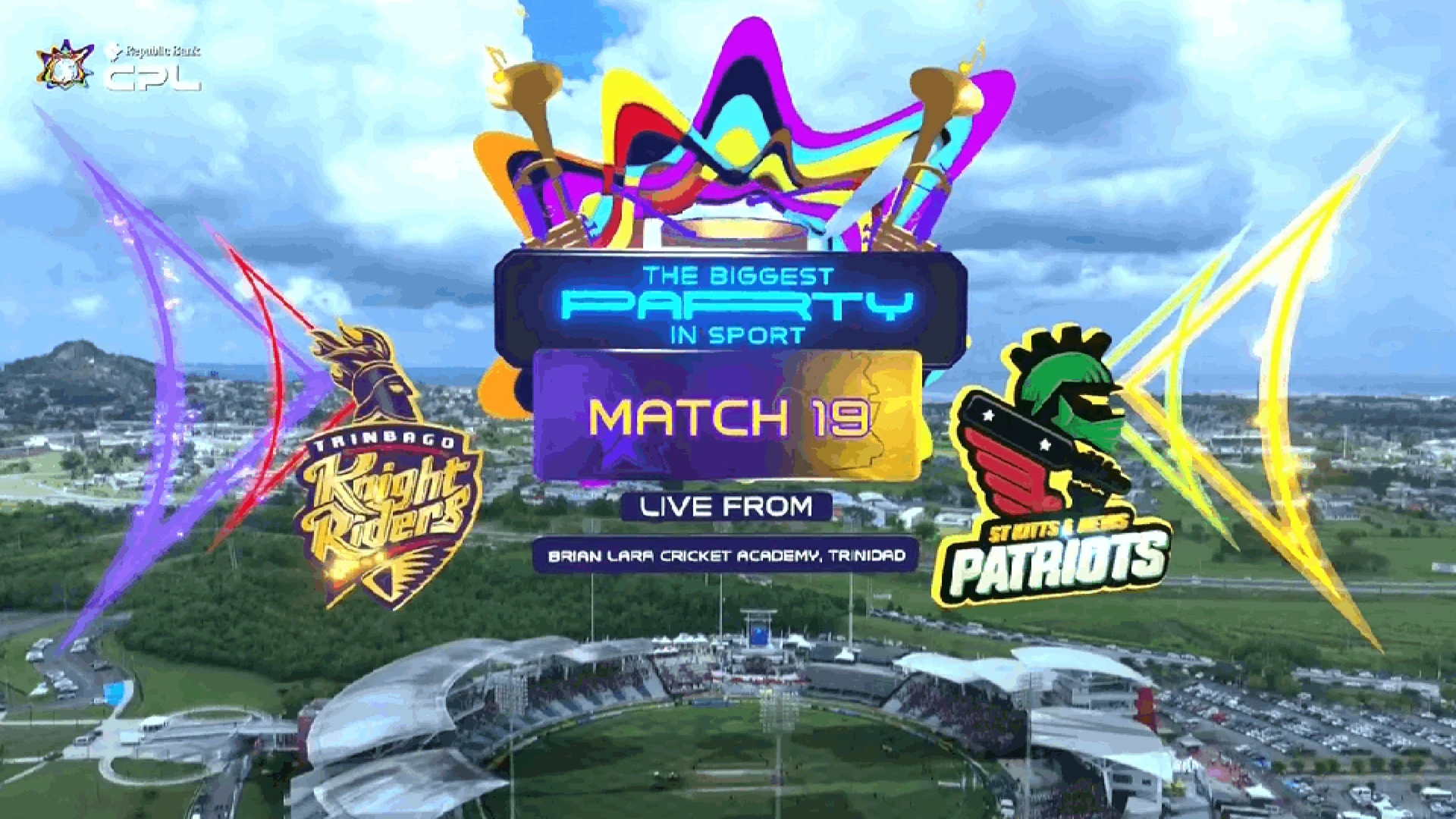 Knight Riders v Patriots | Match Highlights | Caribbean Premier League