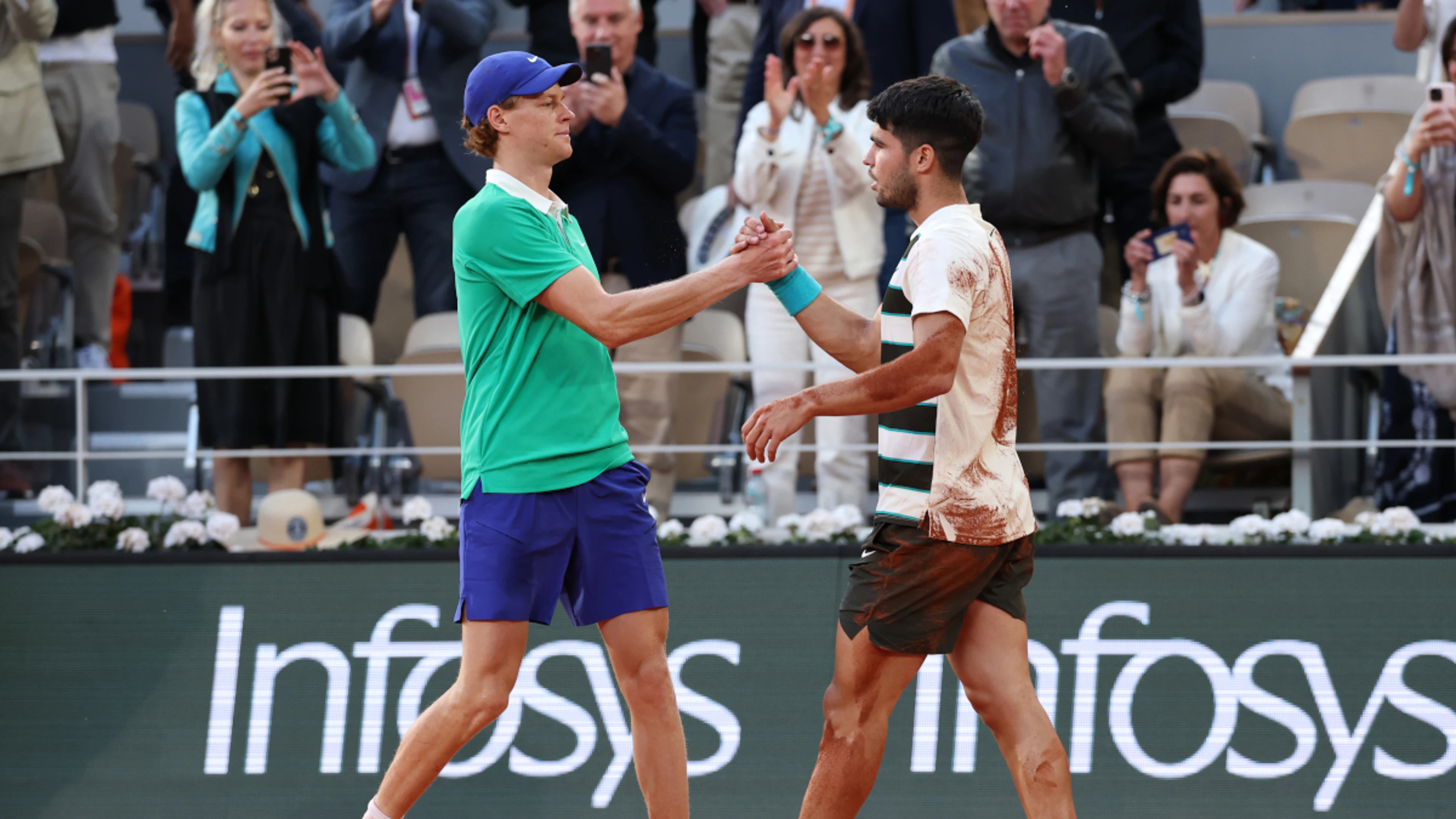 It's a privilege to make history with you, Alcaraz tells Sinner