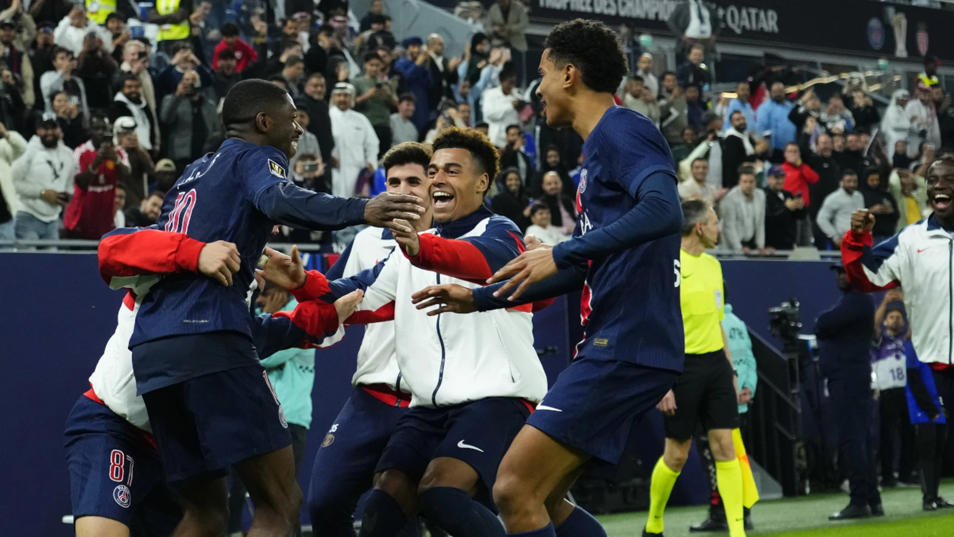 Dembele strike earns PSG French Super Cup victory over Monaco