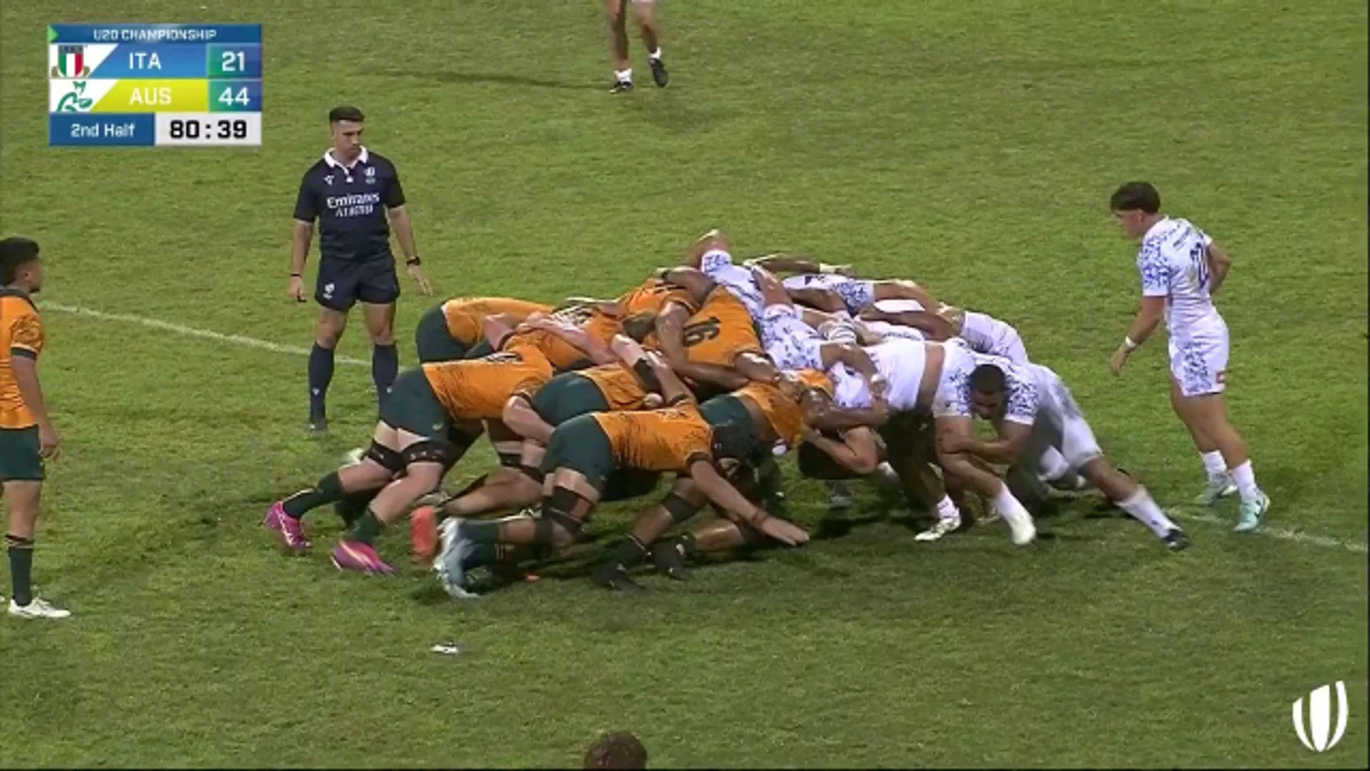 Italy v Australia | Match Highlights | World Rugby Under 20 Championship