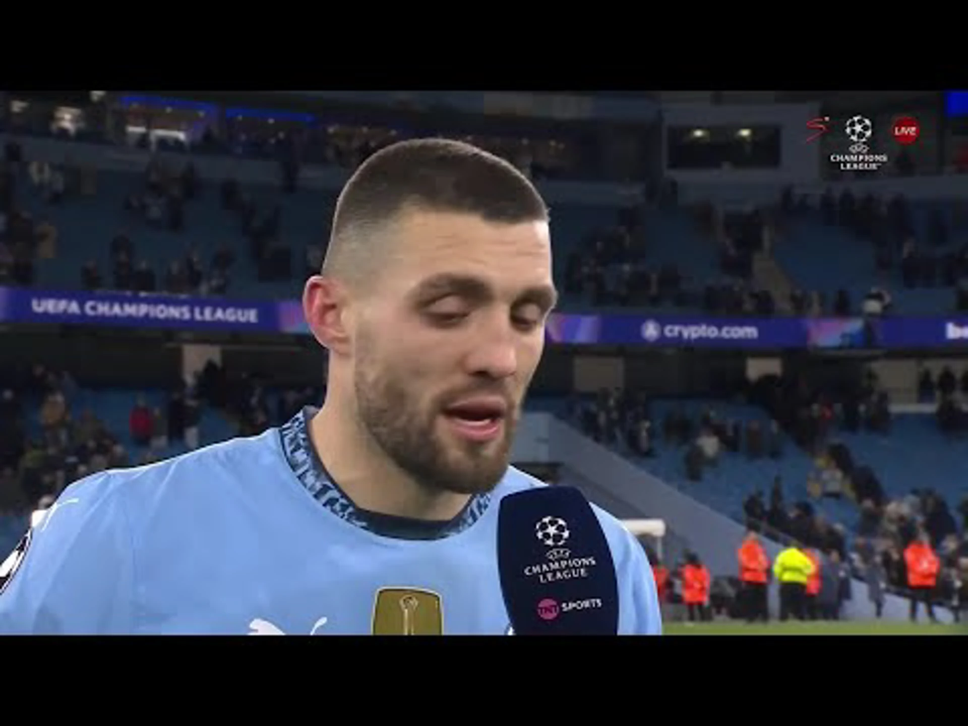 Mateo Kovačić post match reaction | Manchester City v Club Brugge |