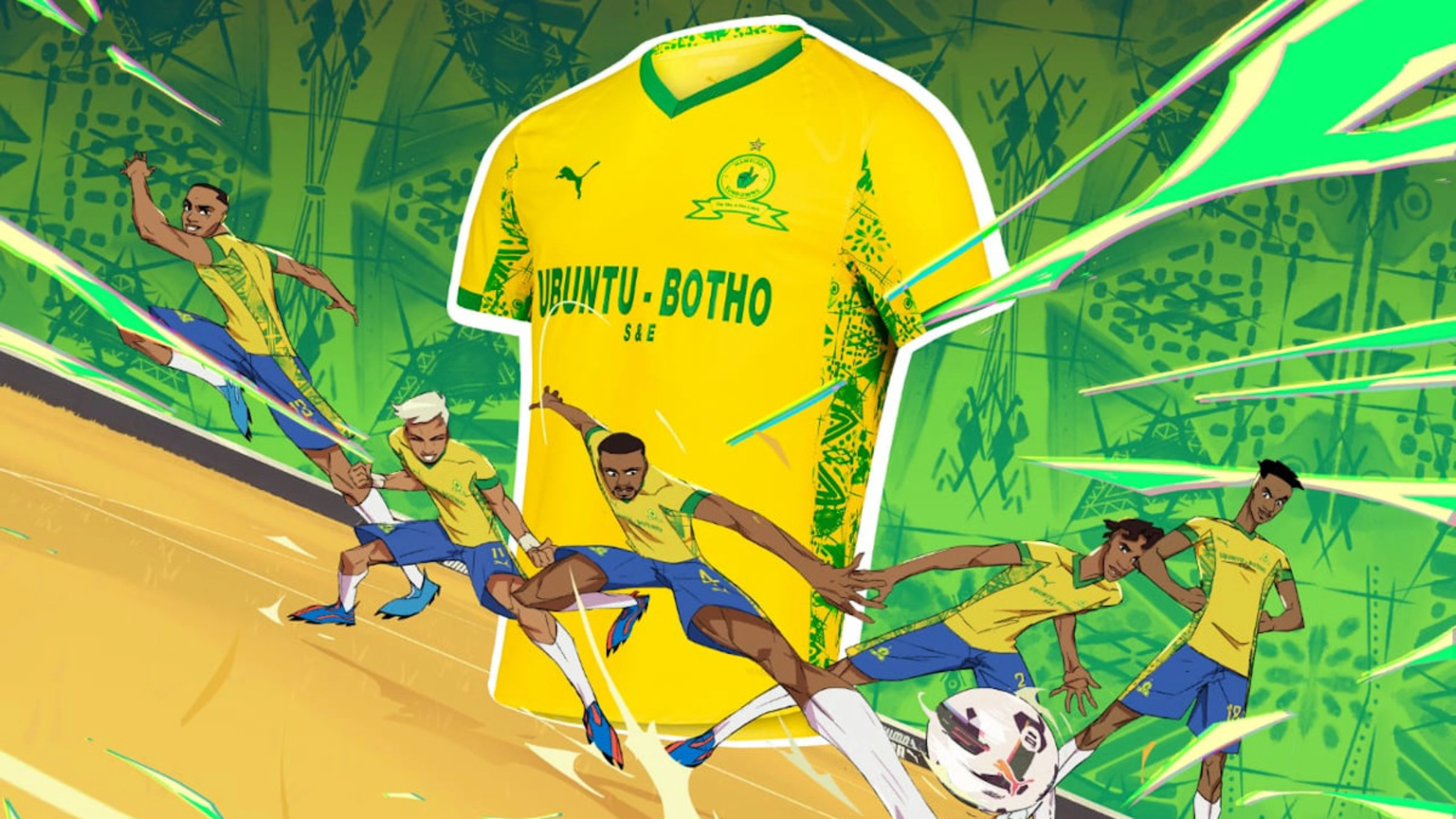 Puma and Mamelodi Sundowns celebrate the art of play