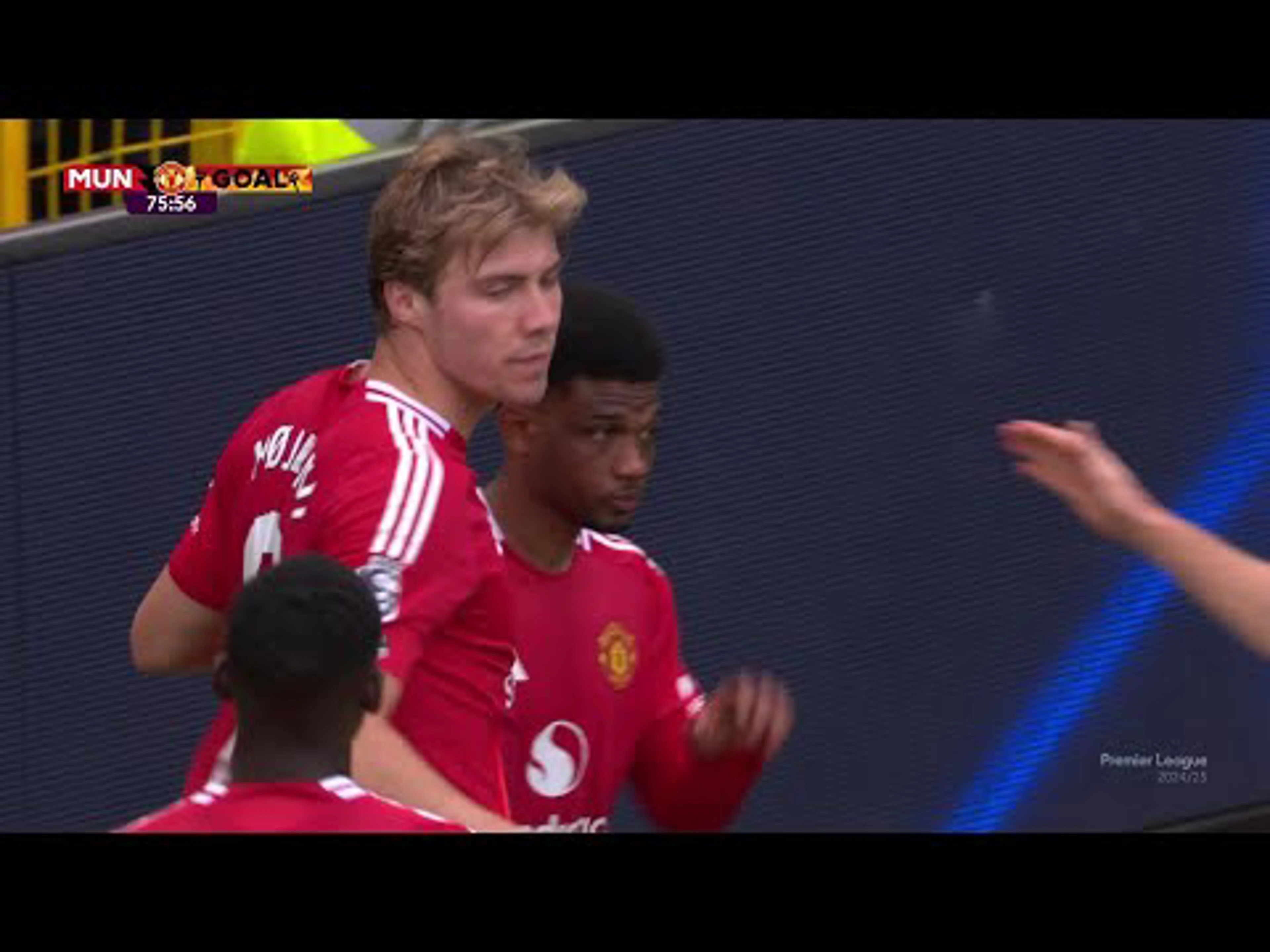 Amad Diallo | 76ᵗʰ Minute Goal v Aston Villa