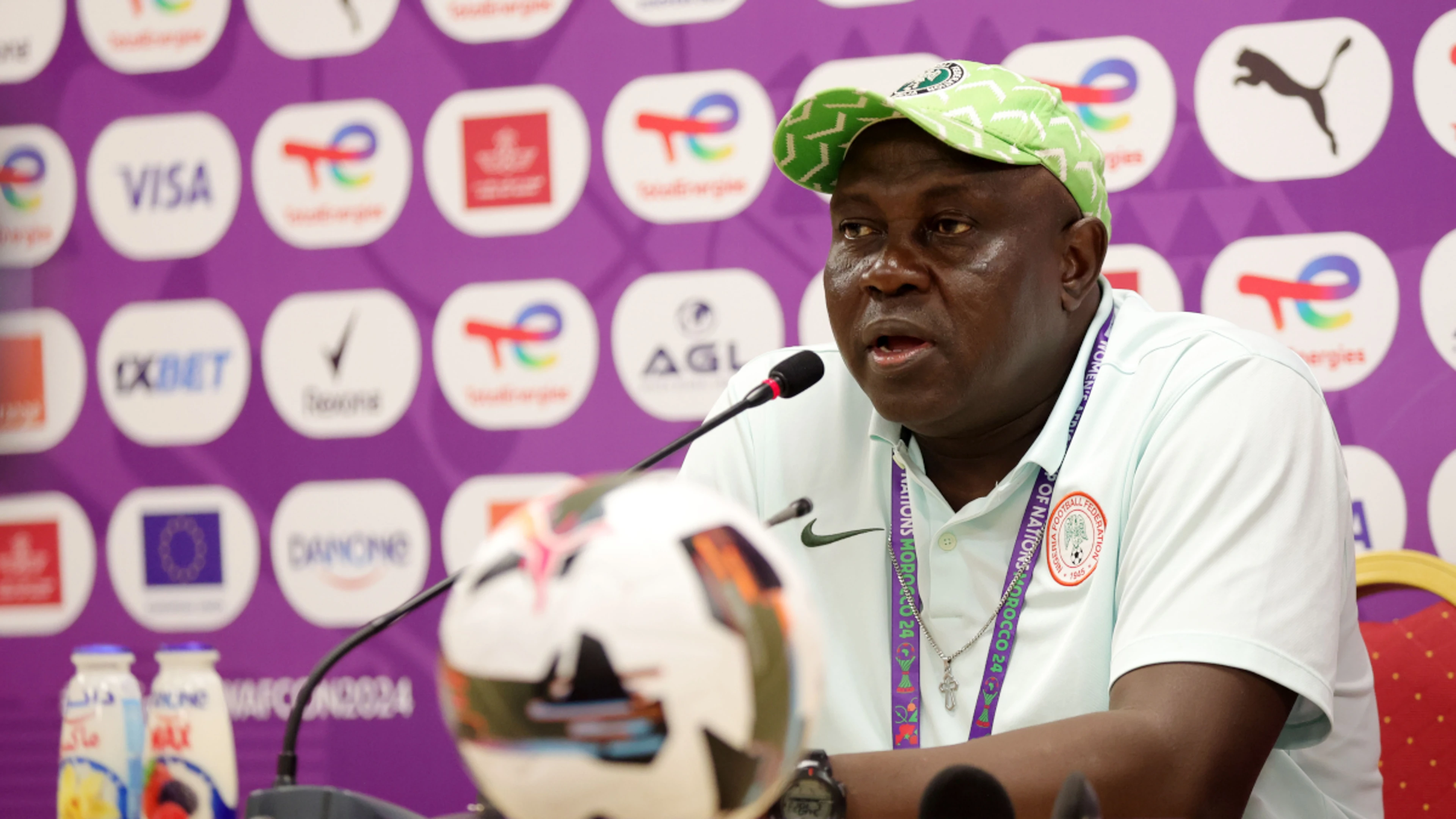 Nigeria coach refuses to be overawed by Morocco counterpart