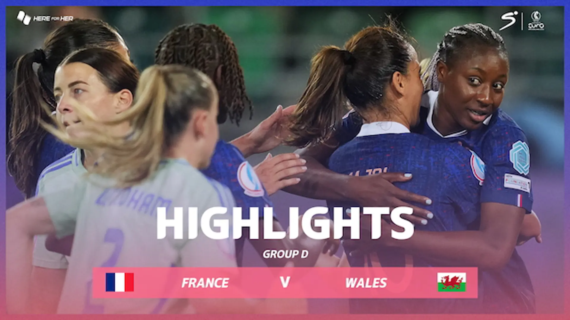 France v Wales | Match Highlights | UEFA Women's Euro