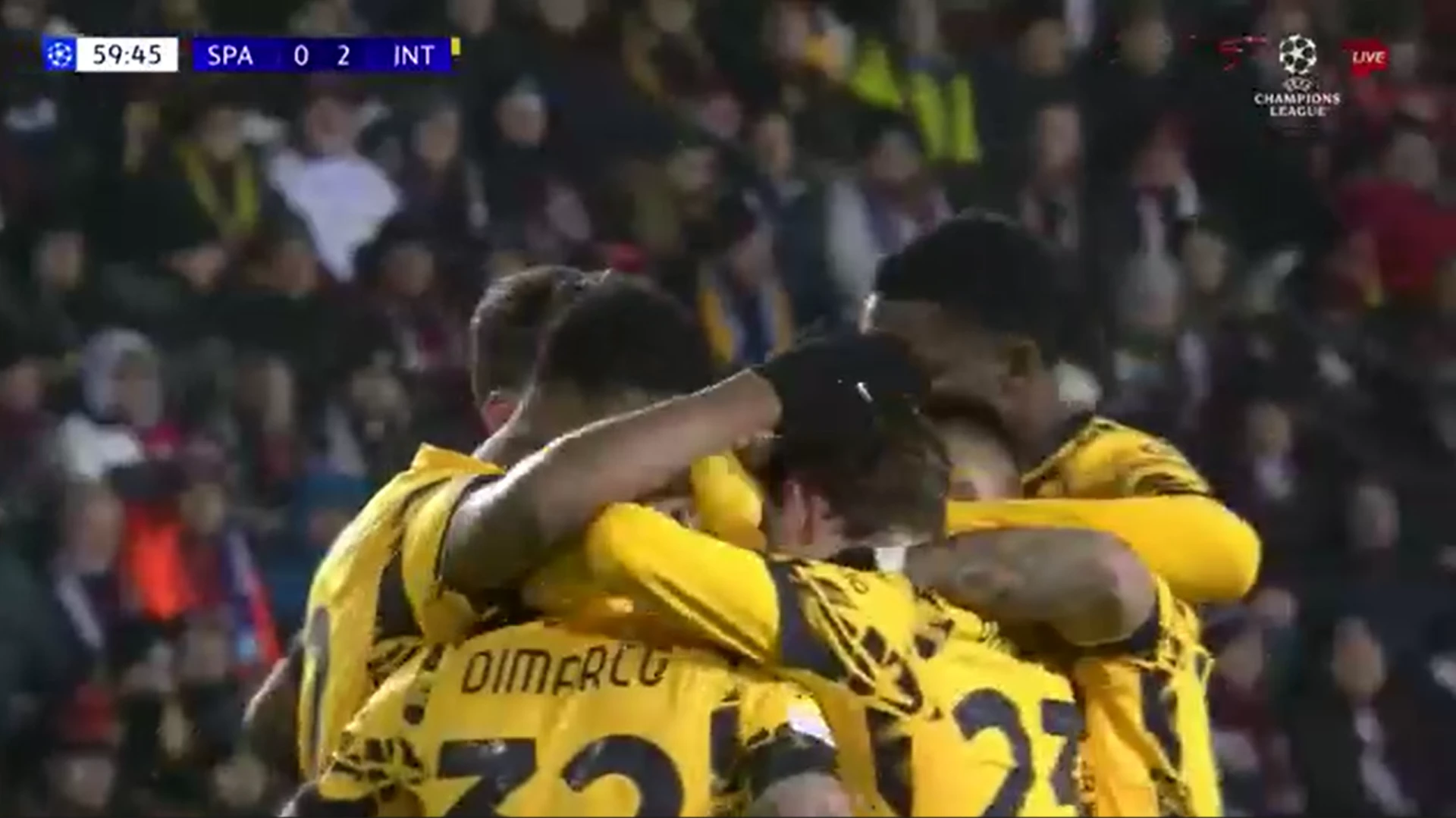 Denzel Dumfries | 60th Minute Goal v Sparta Prague