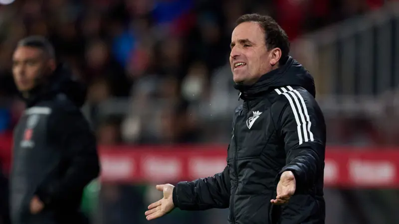 Osasuna coach Arrasate to leave after six years