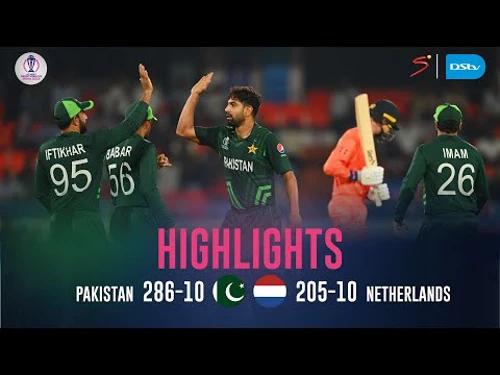 Pakistan Vs Netherlands Icc Mens Cricket World Cup 2023 Supersport 8947