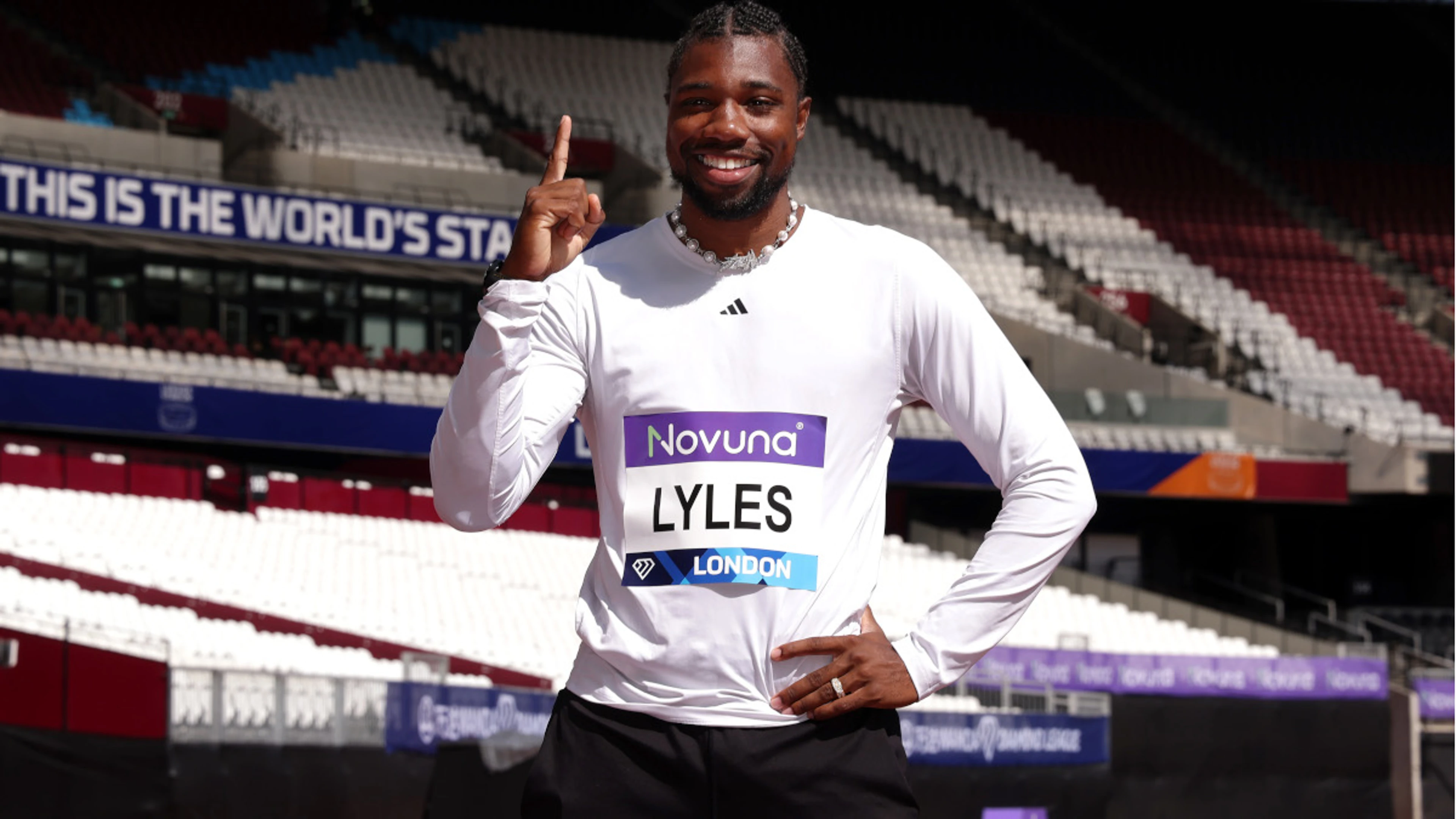Lyles the showman ready to deliver 100m entertainment