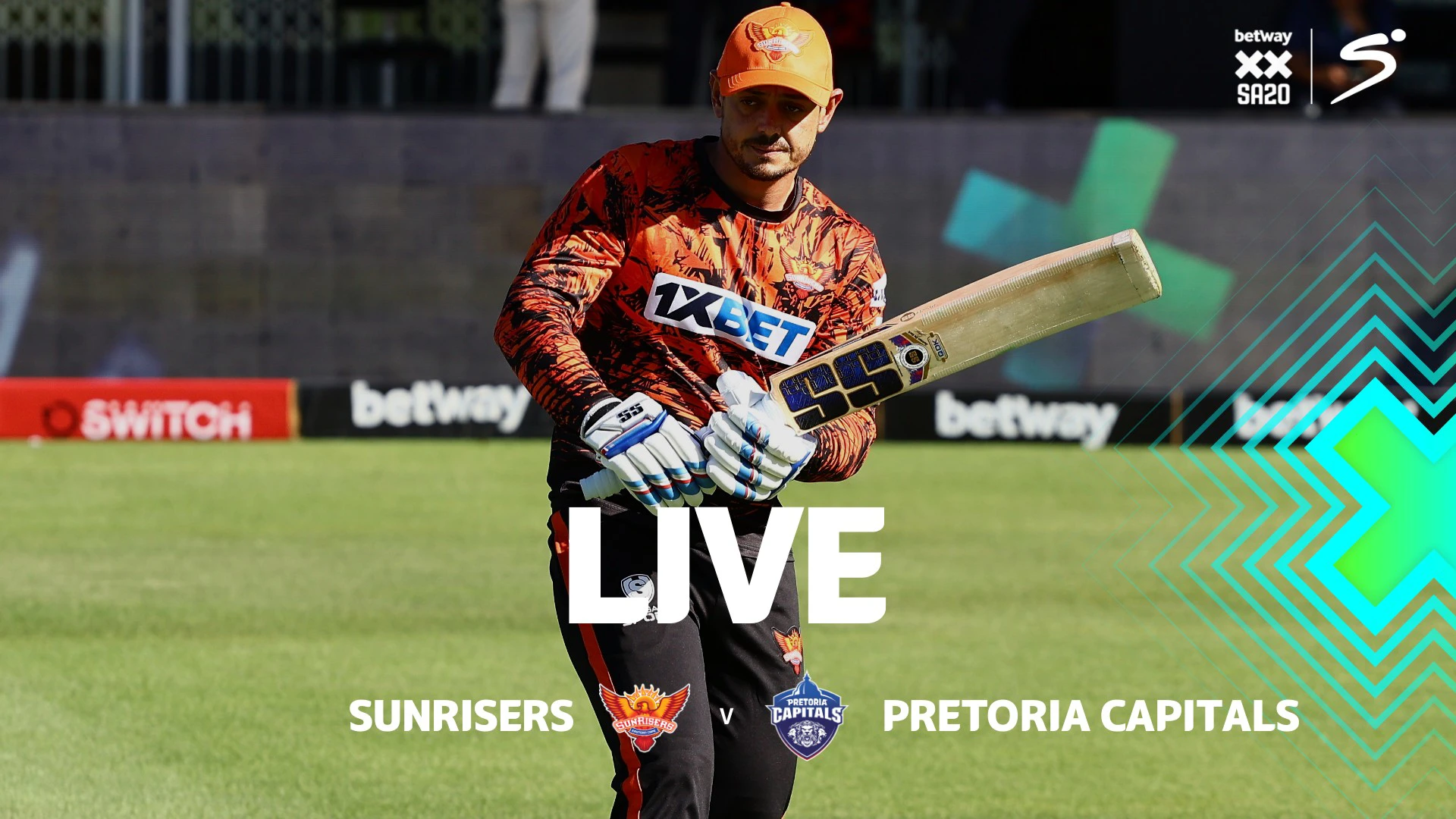 LIVE: SA20 - Sunrisers Eastern Cape v Pretoria Capitals