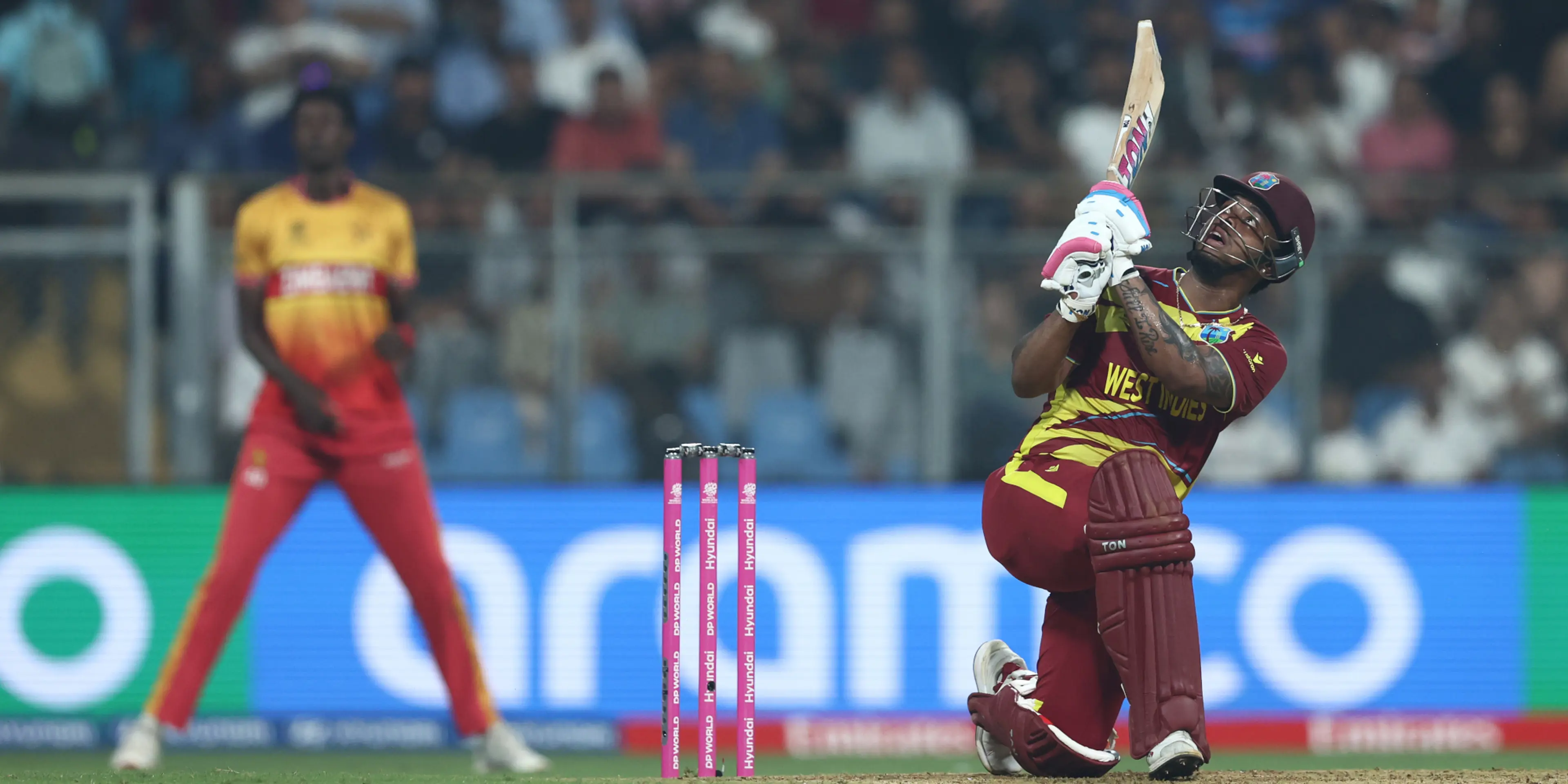 HETMYER HEROICS: Windies go big to blow away Zim