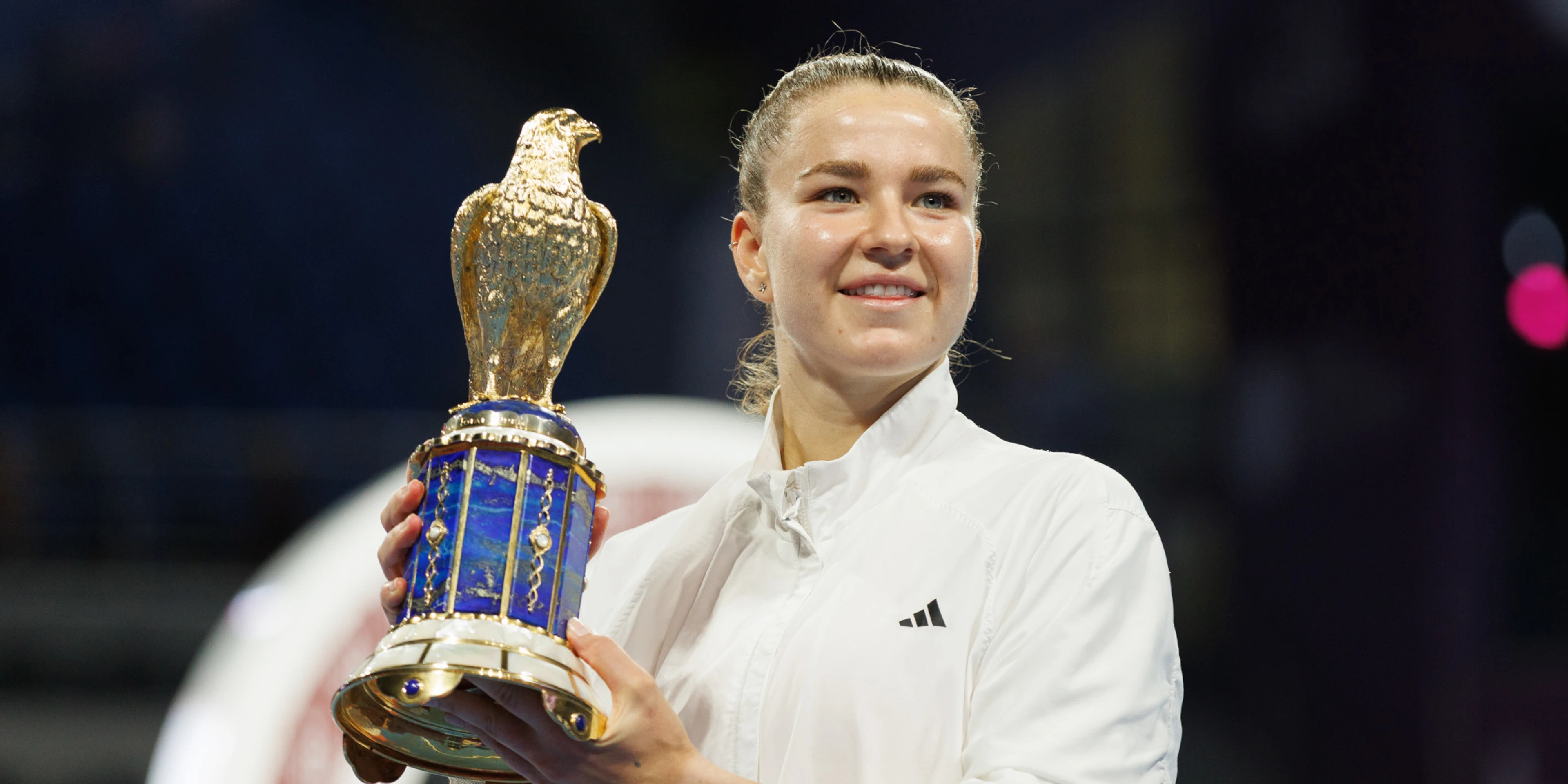 Resurgent Muchova beats Mboko in Qatar final to end title drought