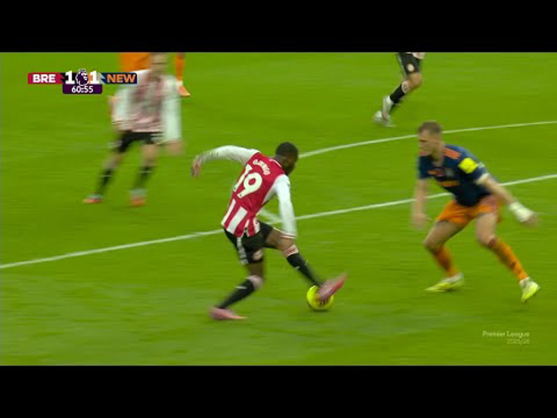 Dango Ouattara | 61ˢᵗ Minute VAR v Newcastle