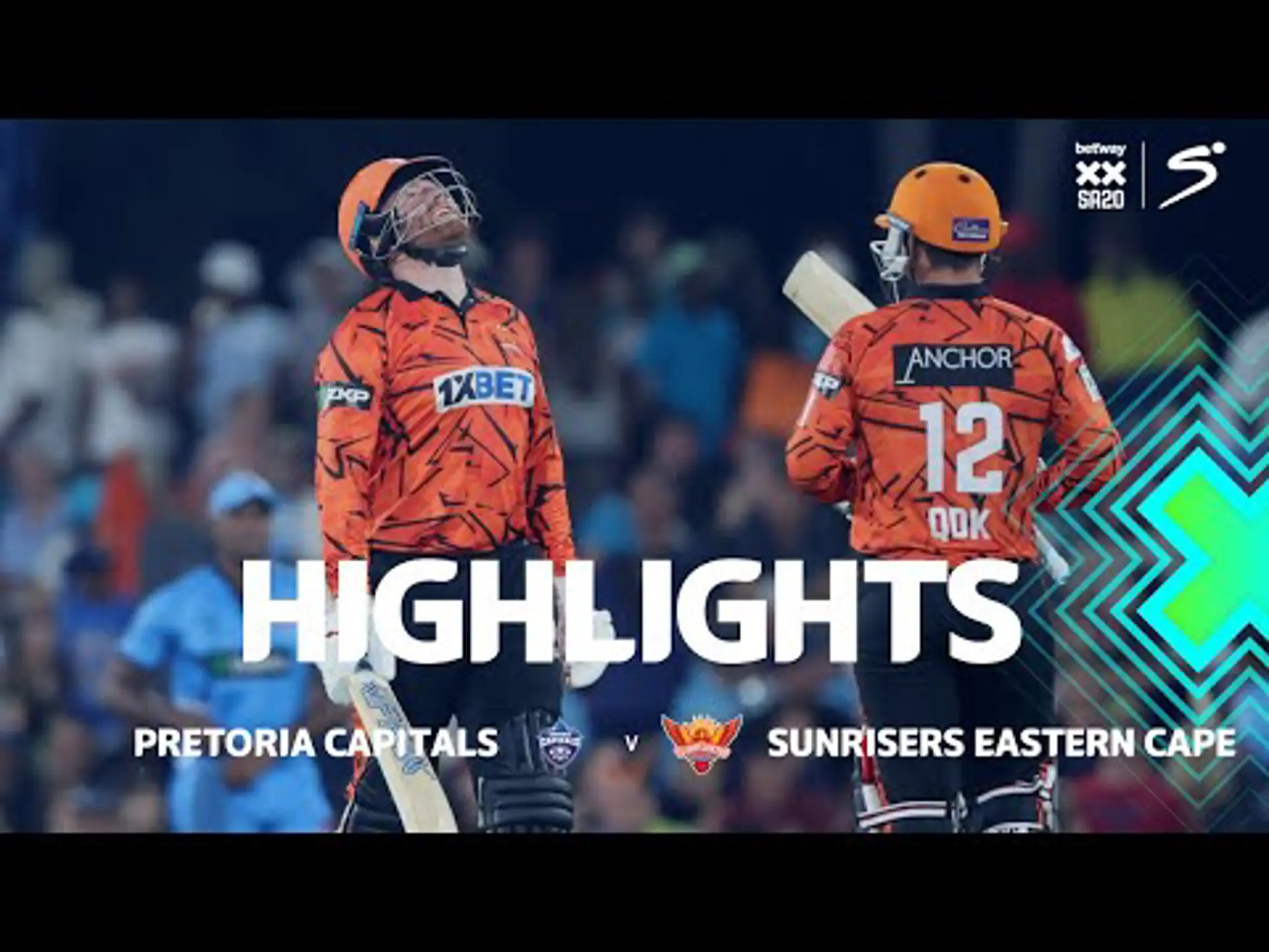 Pretoria Capitals v Sunrisers E Cape | Short Highlights | Betway SA20