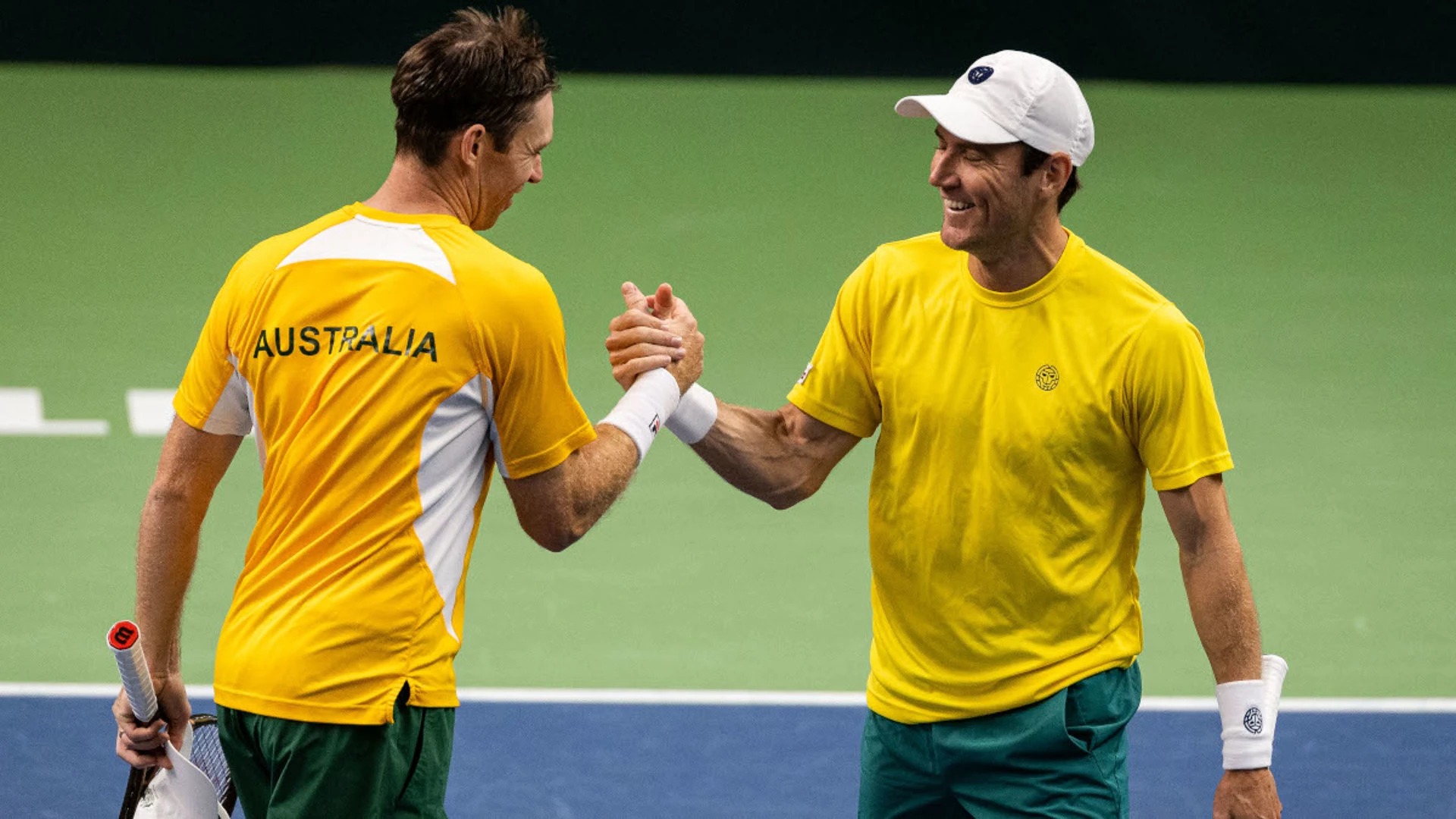 Australia and US ease though in Davis Cup qualifiers, Japan edge out Britain