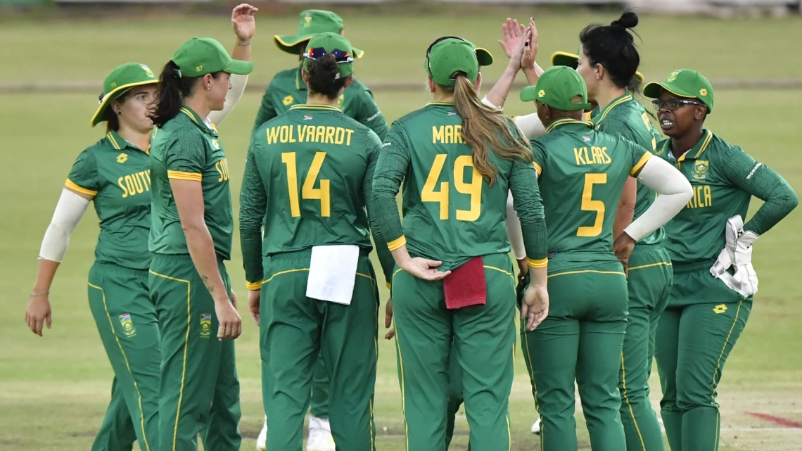 Record-breaking Wolvaardt and Brits help Proteas to series win