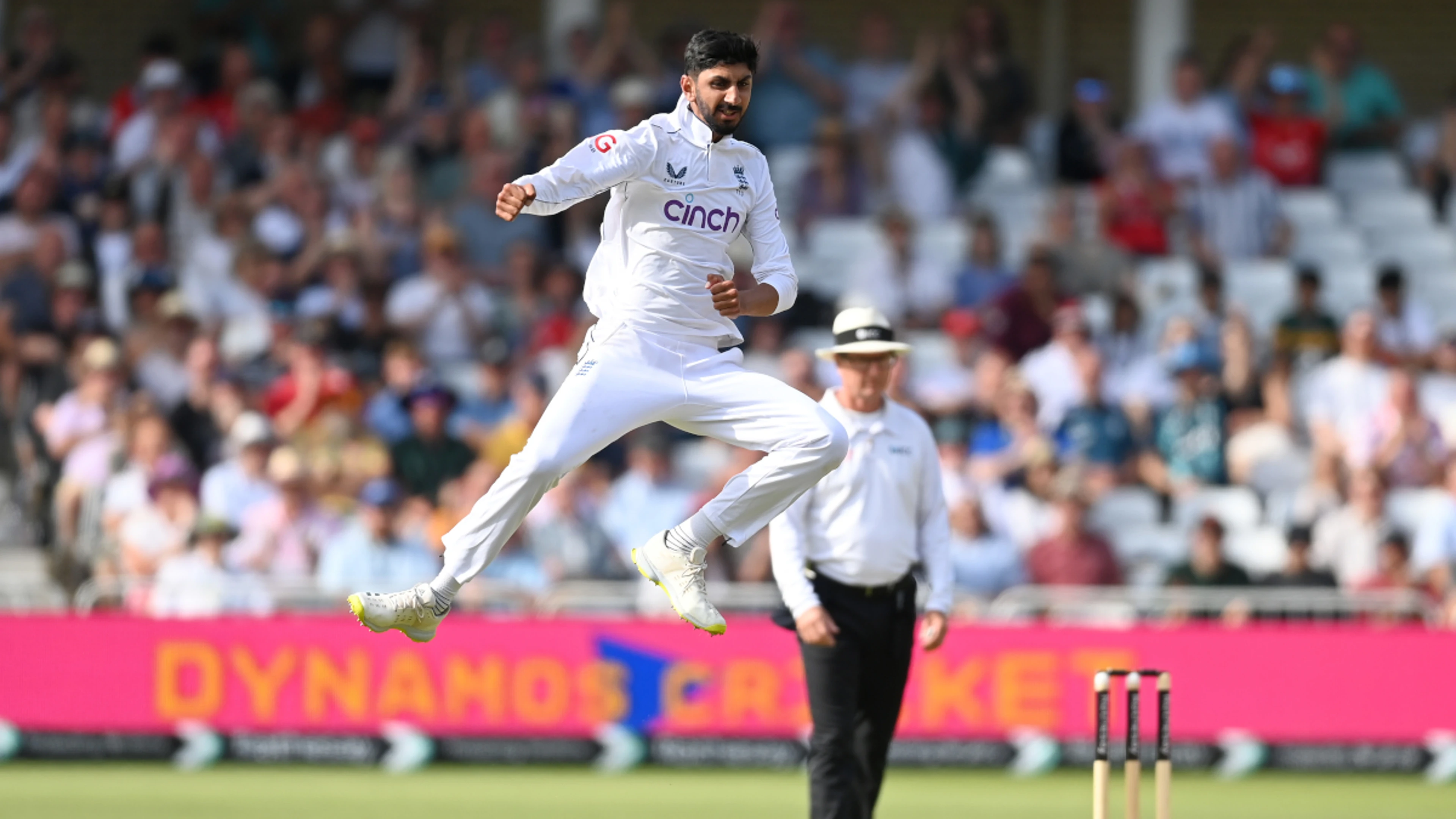 England rising star Bashir 'still learning tricks of the trade'