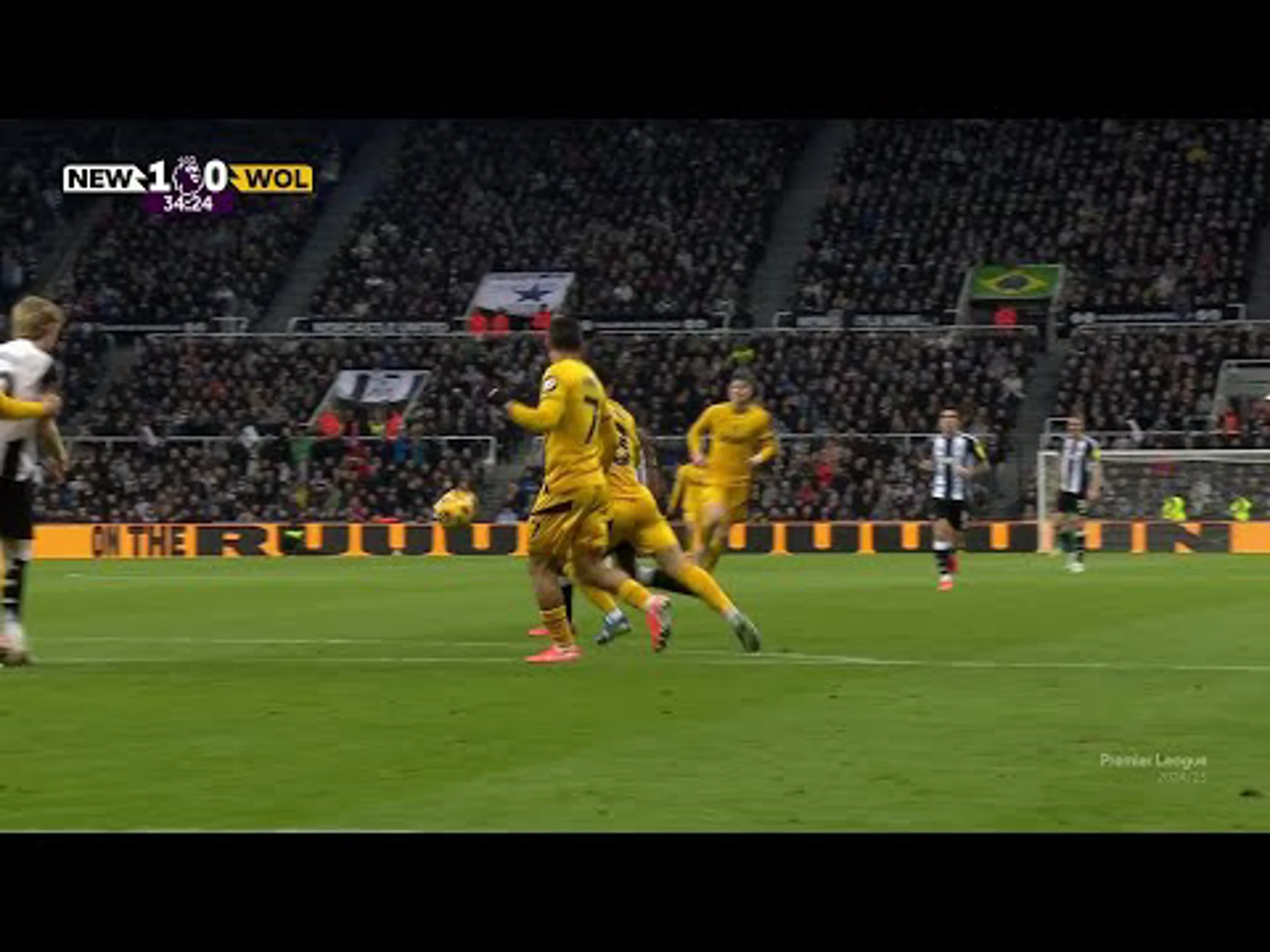 Alexander Isak | 34ᵗʰ Minute Goal v Wolverhampton