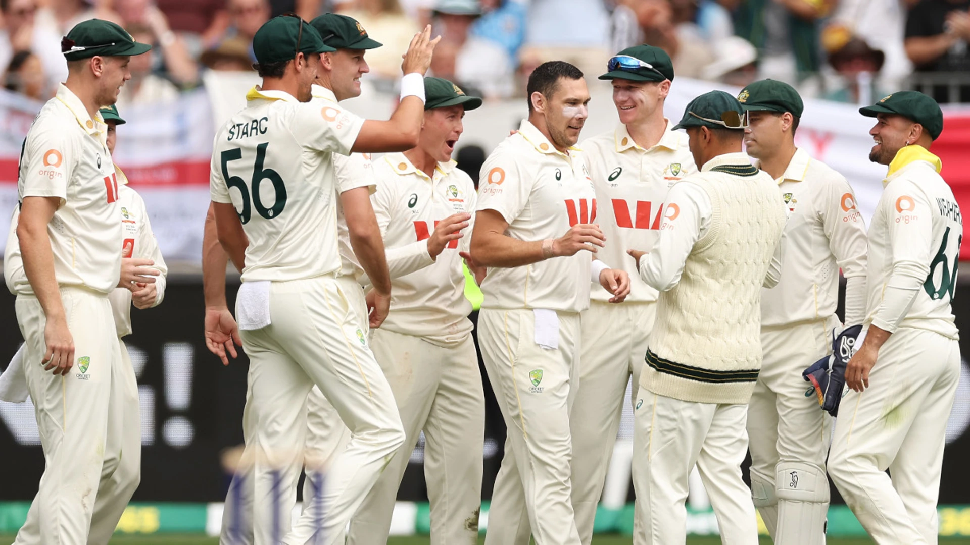 Australia set 205 to win Ashes opener after England collapse