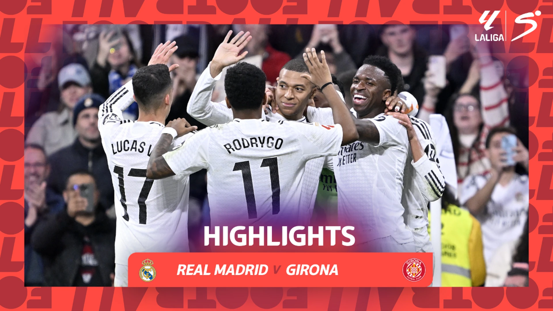 Real beat Girona to move level on points with leaders Barca