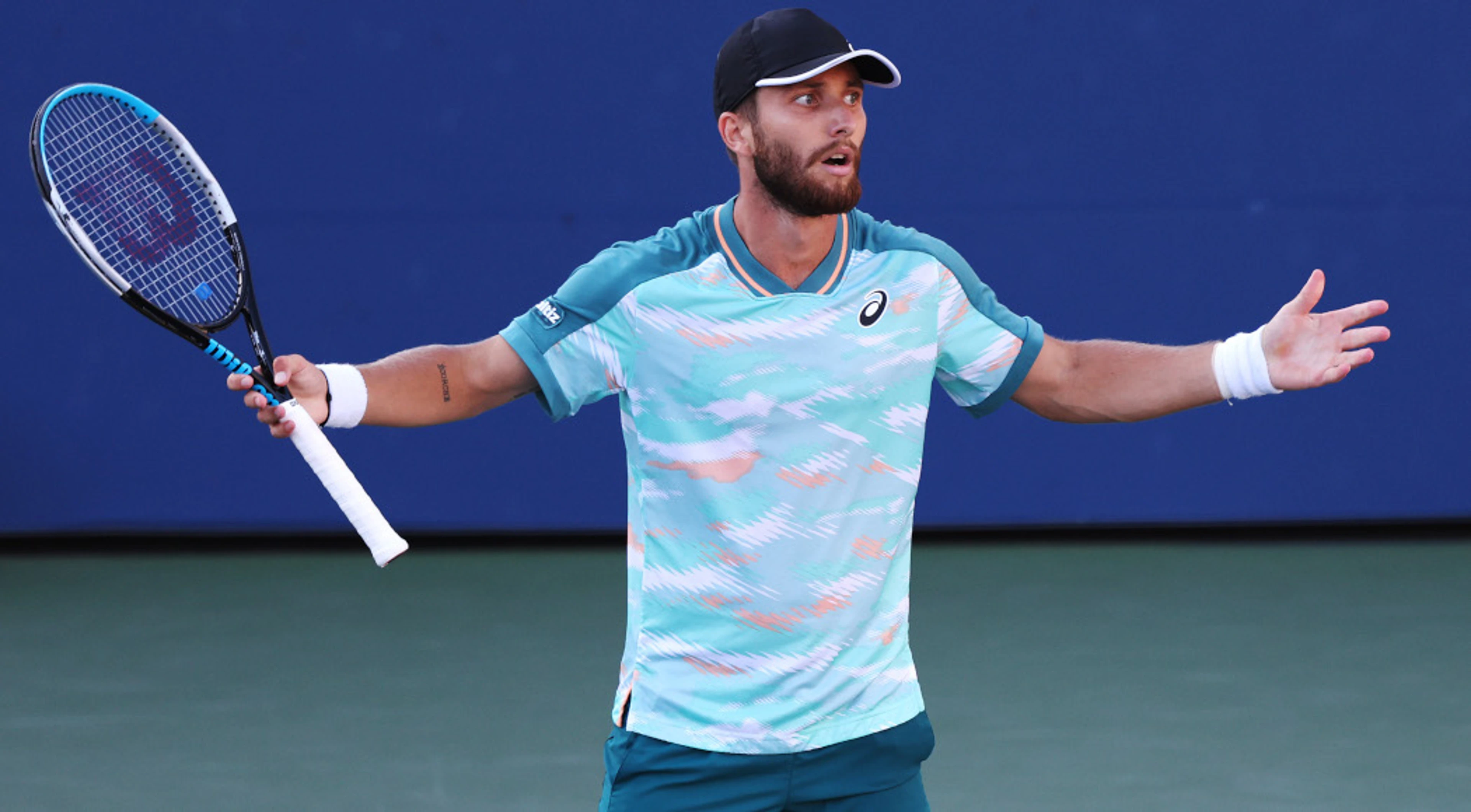 Lucky loser Moutet makes history at US Open