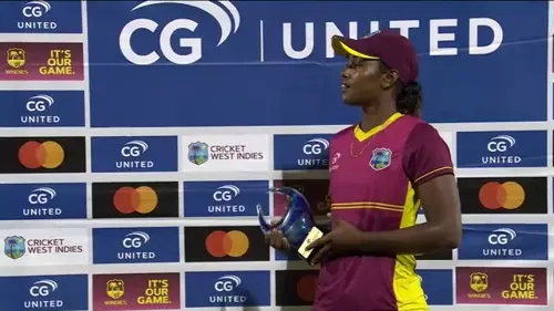 Trophy Presentation | West Indies v Ireland 3rd ODI | WI Women's Cricket