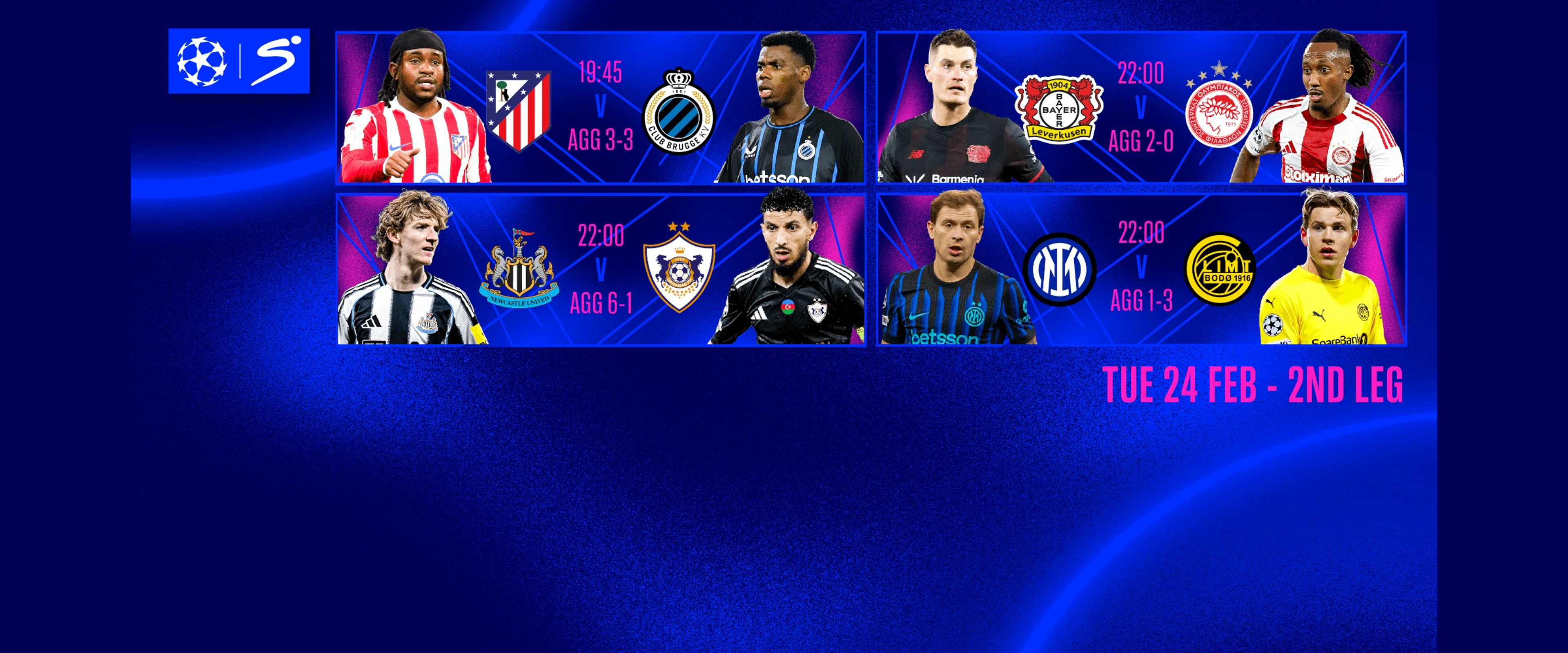 UEFA CHAMPIONS LEAGUE: It’s all or nothing - high stakes and huge shocks await