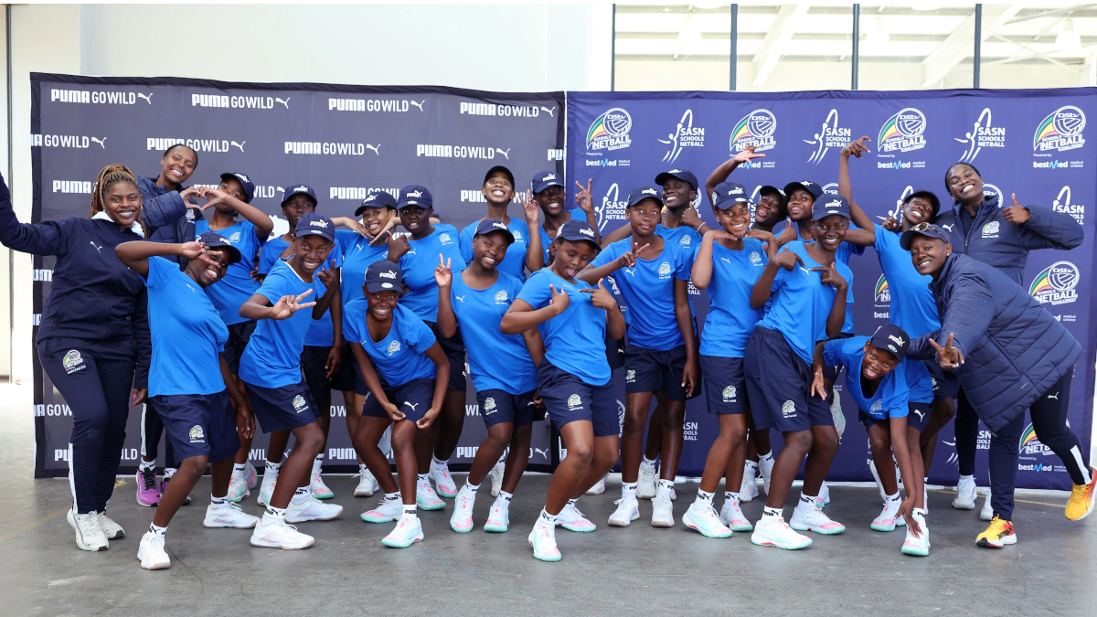Msomi, Maseko ignite dreams at DSNC, Puma clinic