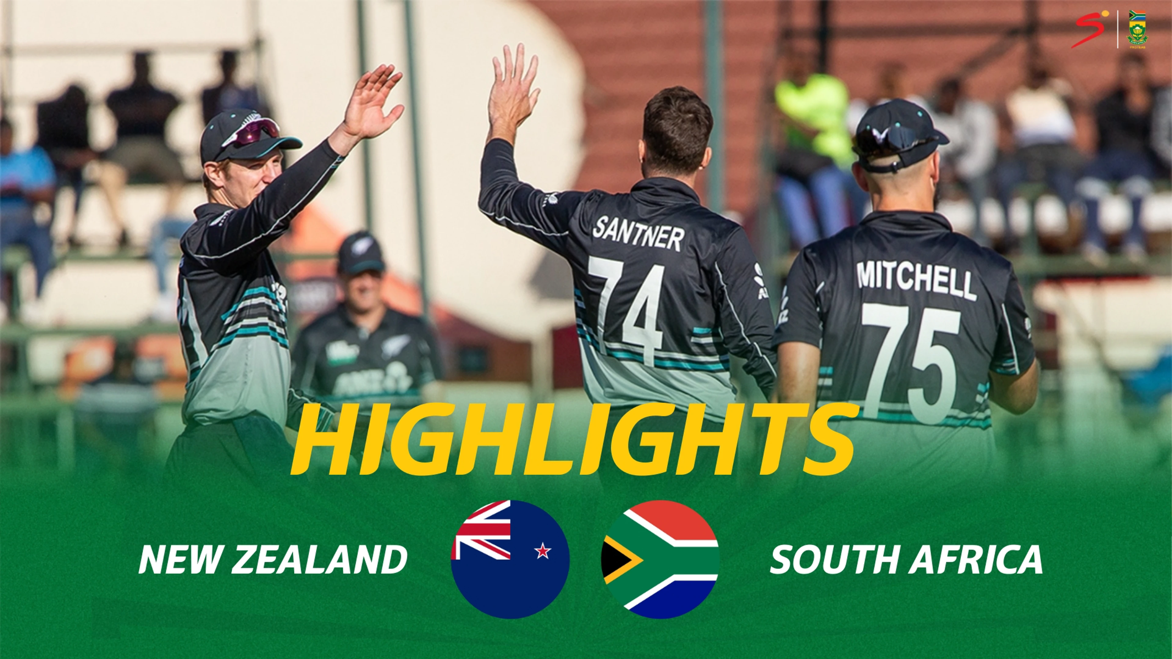 New Zealand v South Africa | Short Highlights | Final T20 Tri-Series